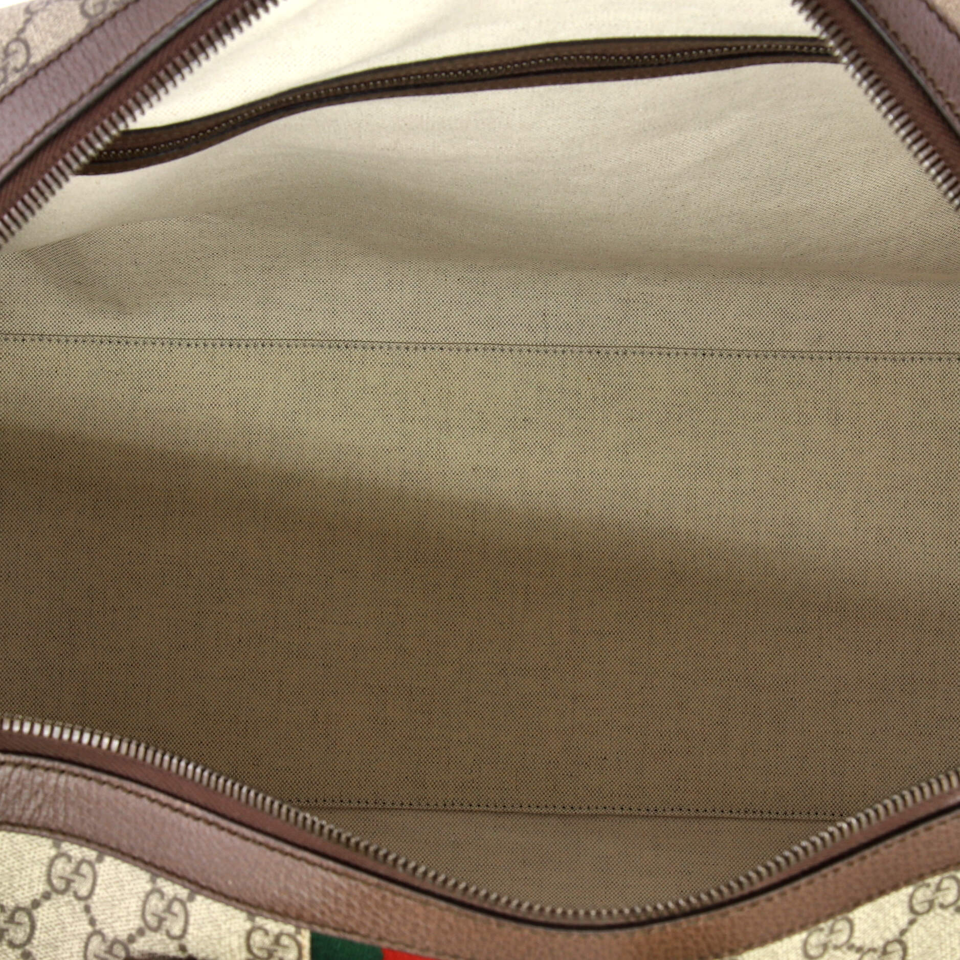 Savoy Web Convertible Duffle Bag GG Coated Canvas Large