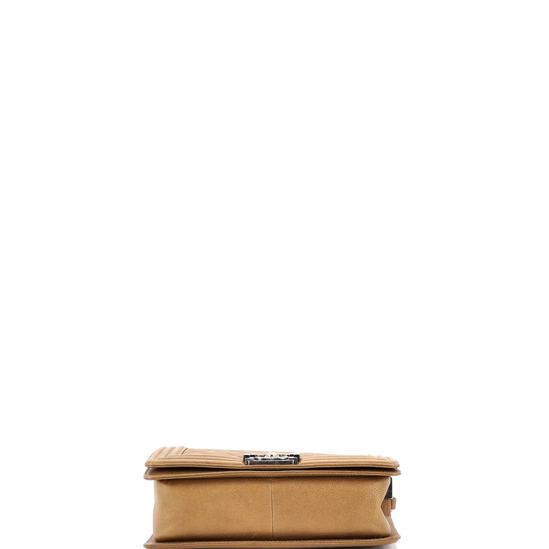 Boy Flap Bag Quilted Caviar Old Medium