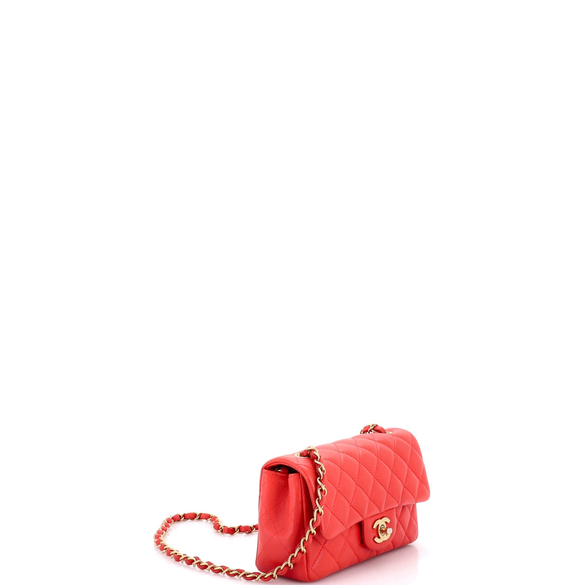 Classic Single Flap Bag Quilted Lambskin Mini