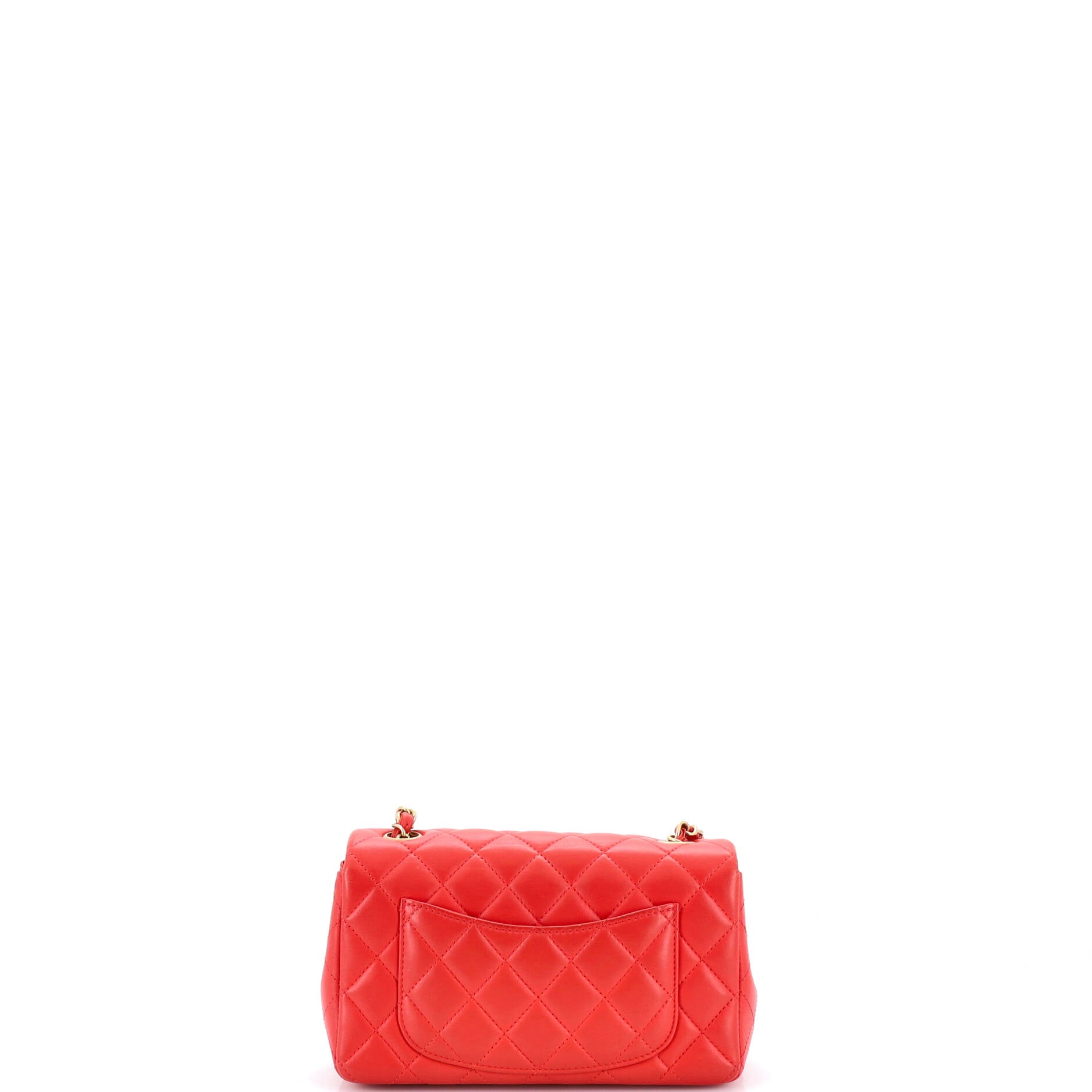 Classic Single Flap Bag Quilted Lambskin Mini