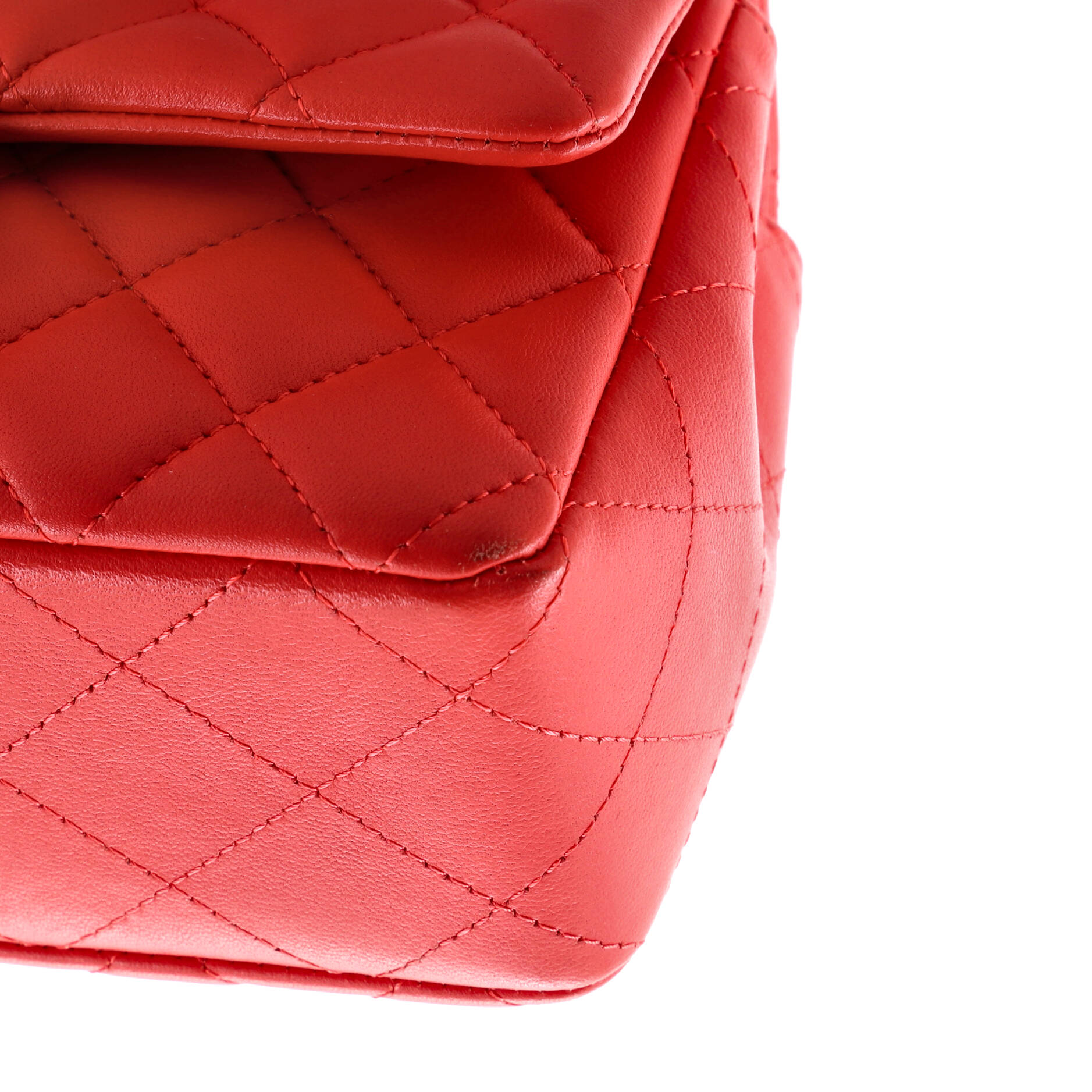 Classic Single Flap Bag Quilted Lambskin Mini