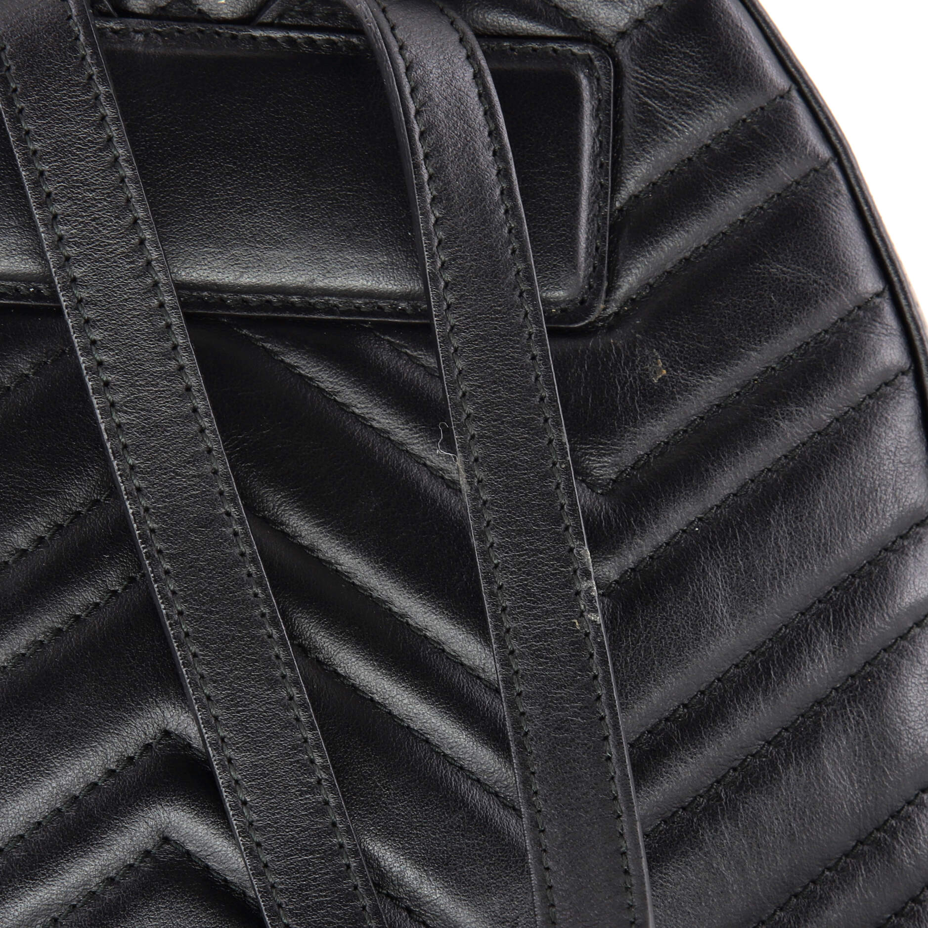 GG Marmont Backpack Matelasse Leather Small