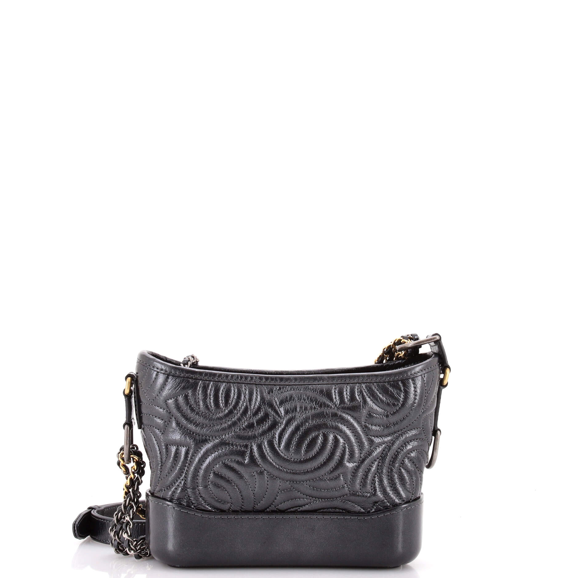 Gabrielle Hobo CC Stitched Calfskin Small