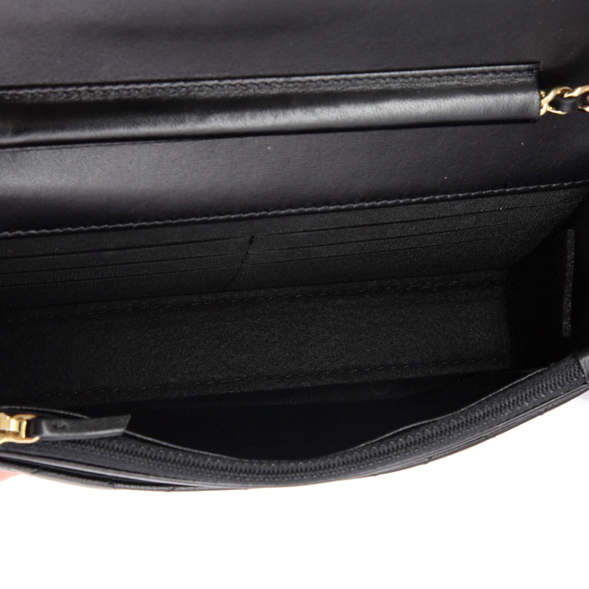 Chain Around Wallet on Chain Quilted Lambskin