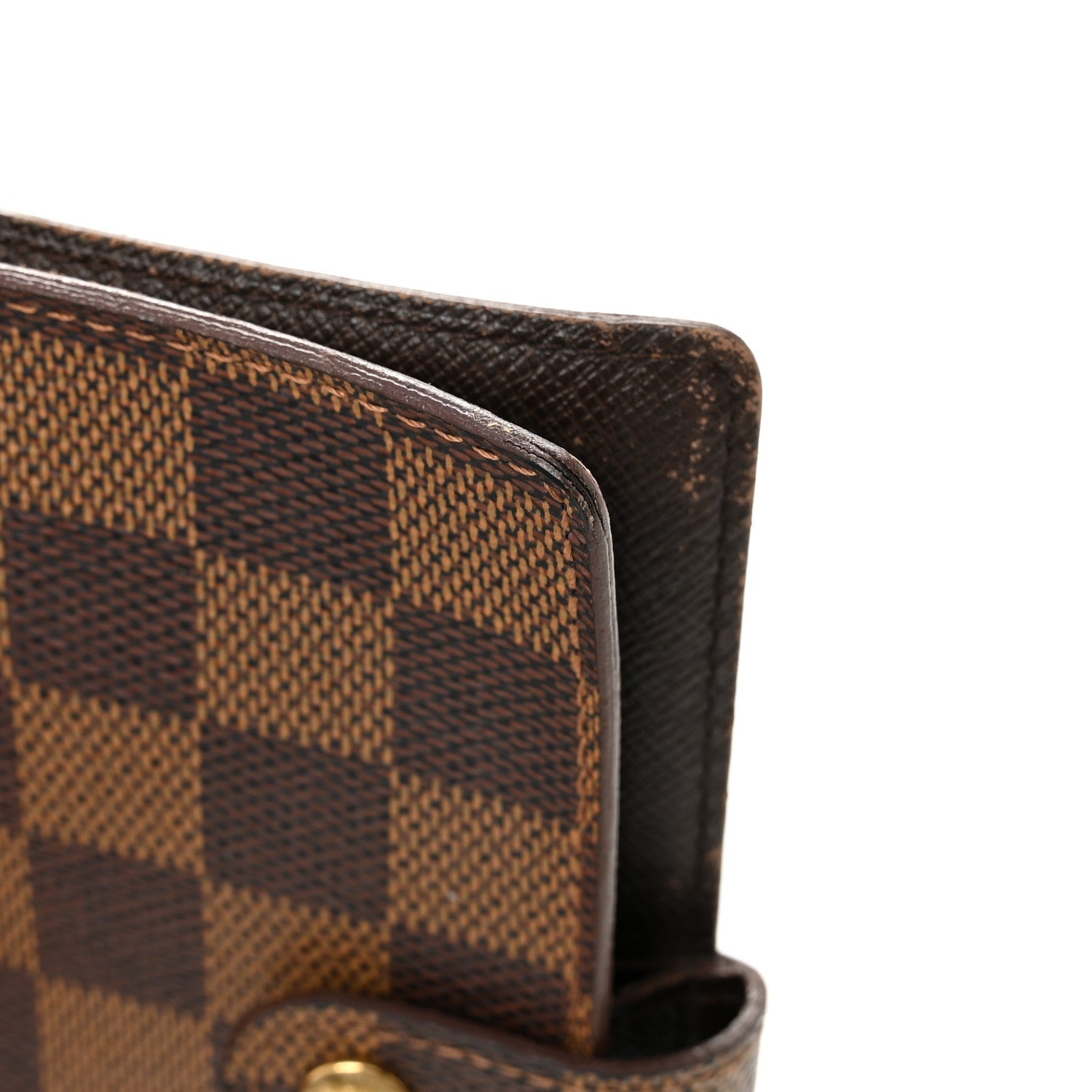 Damier Ebene Small Ring Agenda Cover