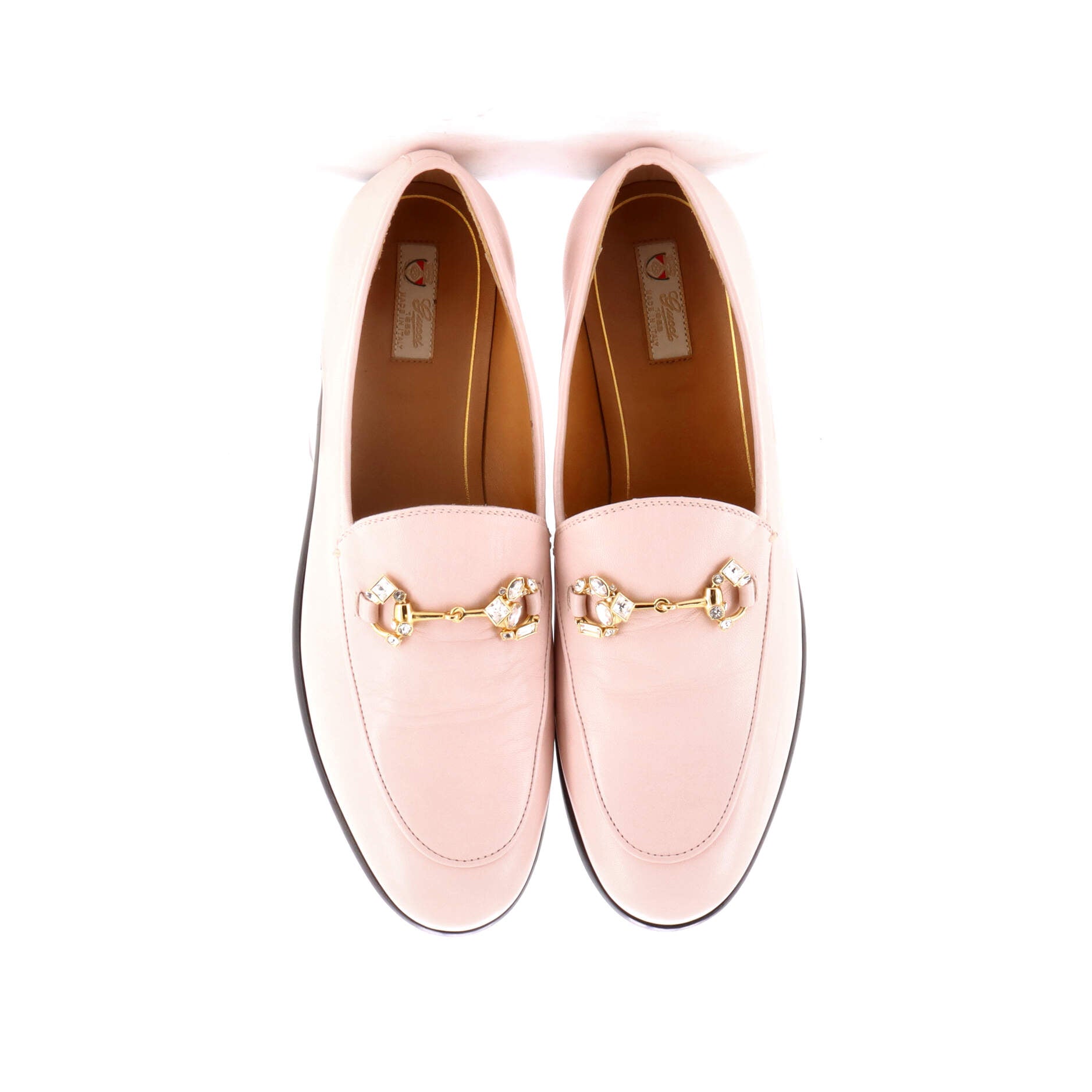 Women's Jordaan Loafers Leather with Crystals