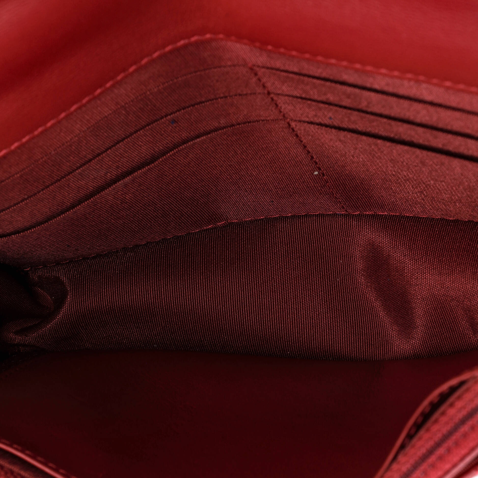 19 Wallet on Chain Quilted Goatskin