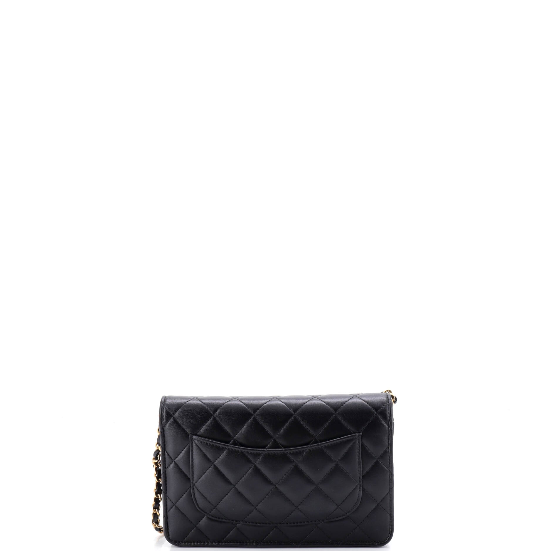 Coco Casino Wallet on Chain Quilted Lambskin