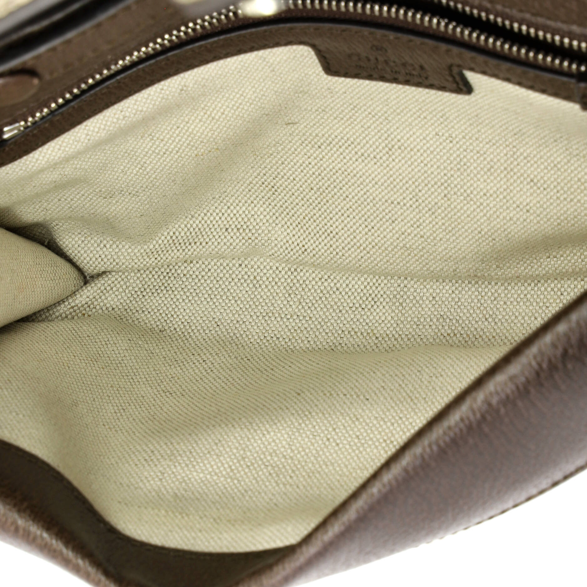 Dionysus East-West Flap Bag GG Coated Canvas Small