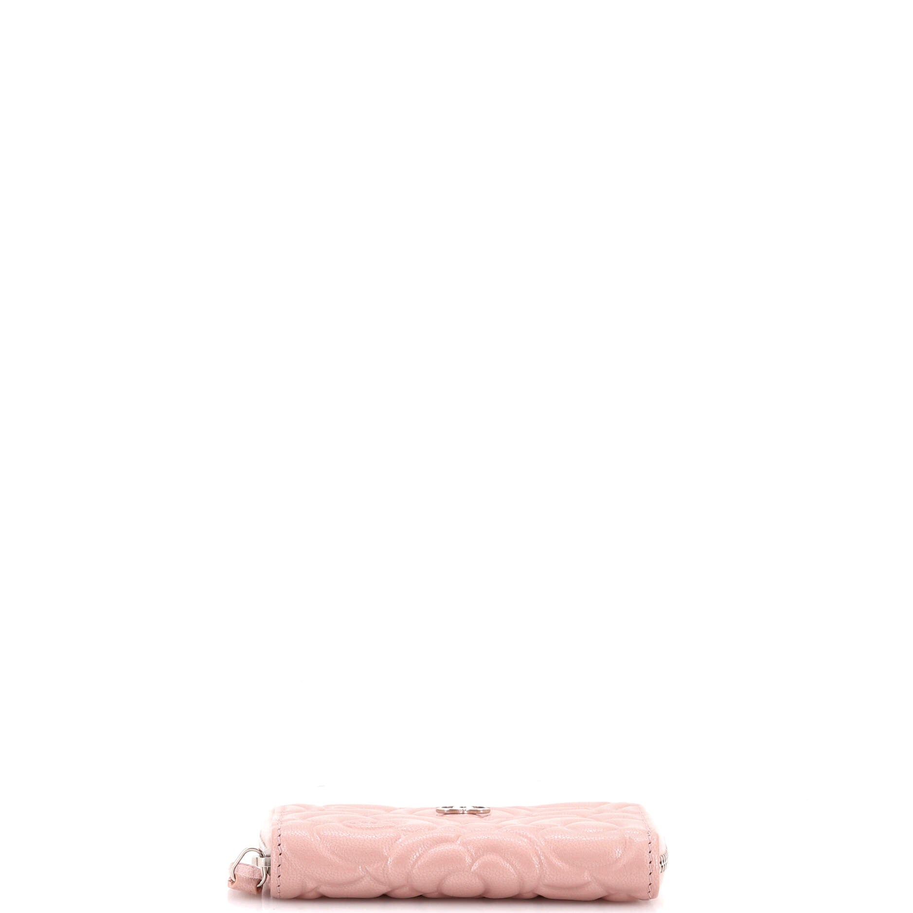 CC Zip Coin Purse Camellia Goatskin