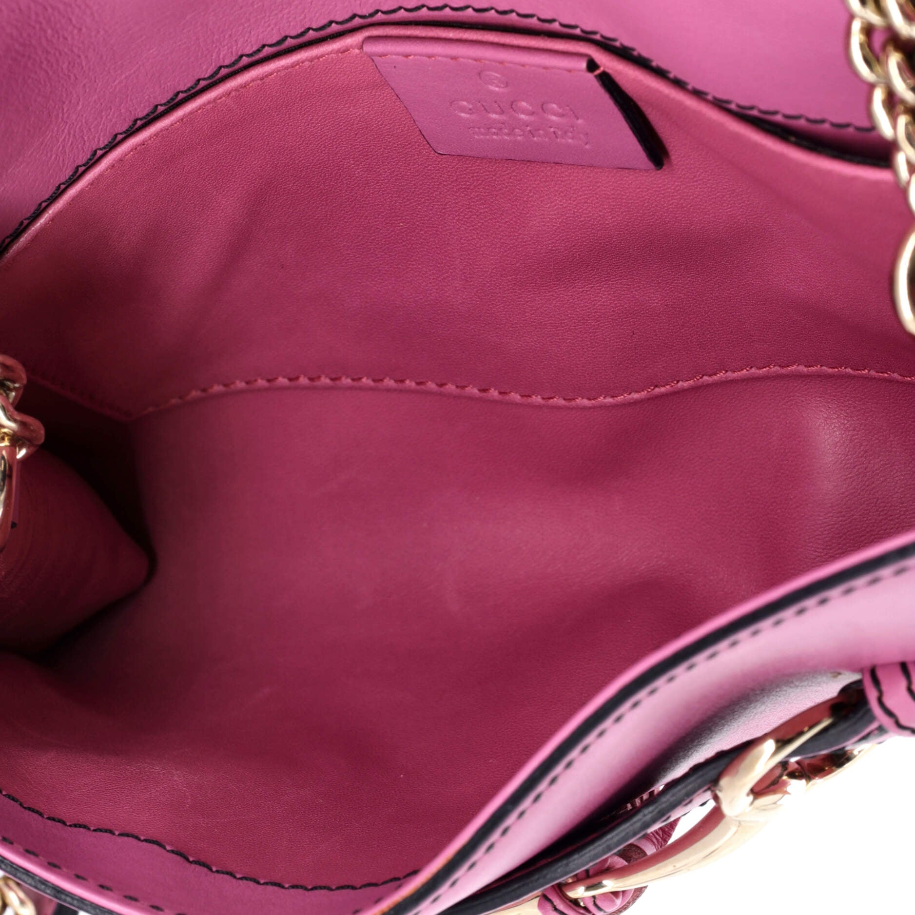 Emily Chain Flap Bag Leather Small