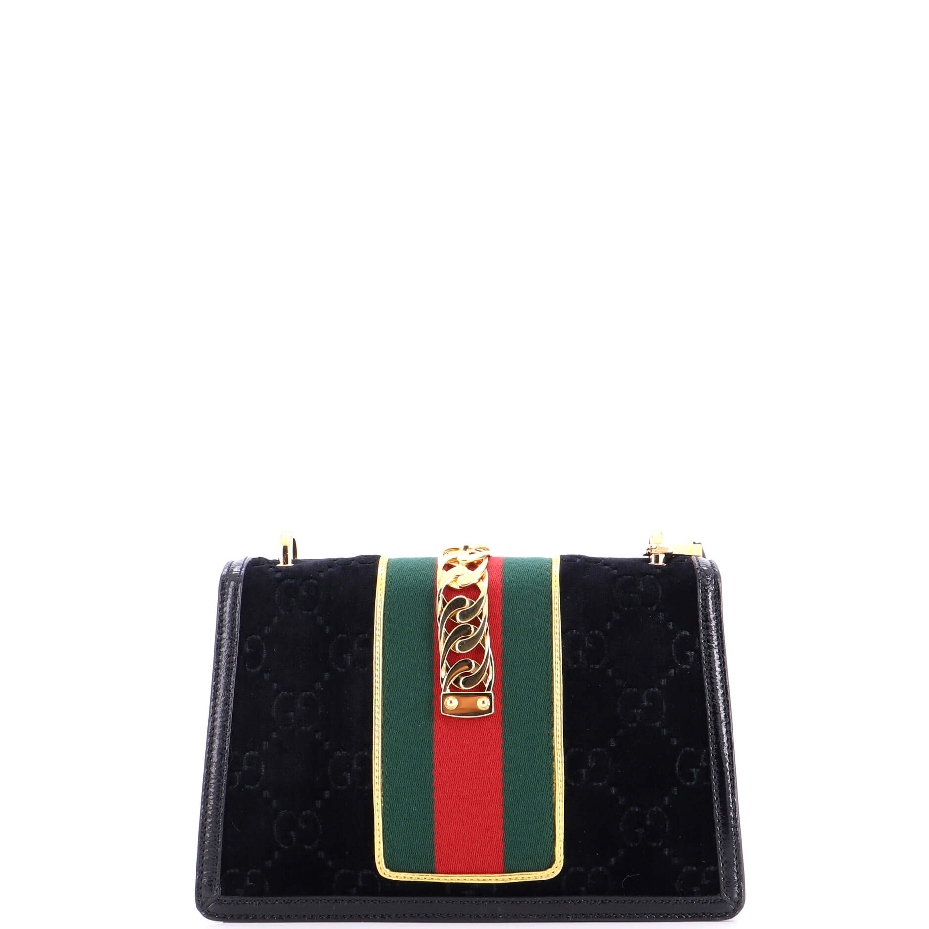 Sylvie Shoulder Bag GG Velvet Small