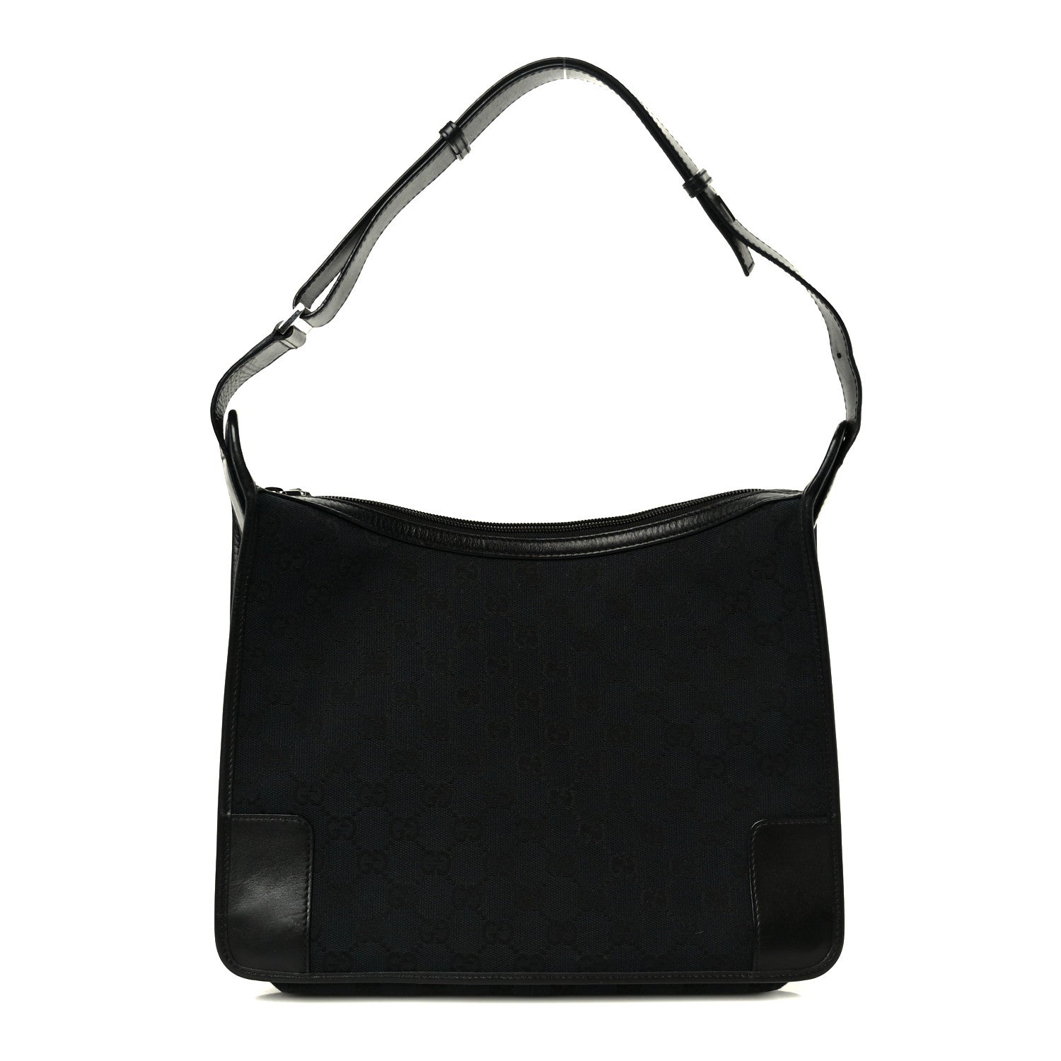 Monogram Shoulder Bag Black