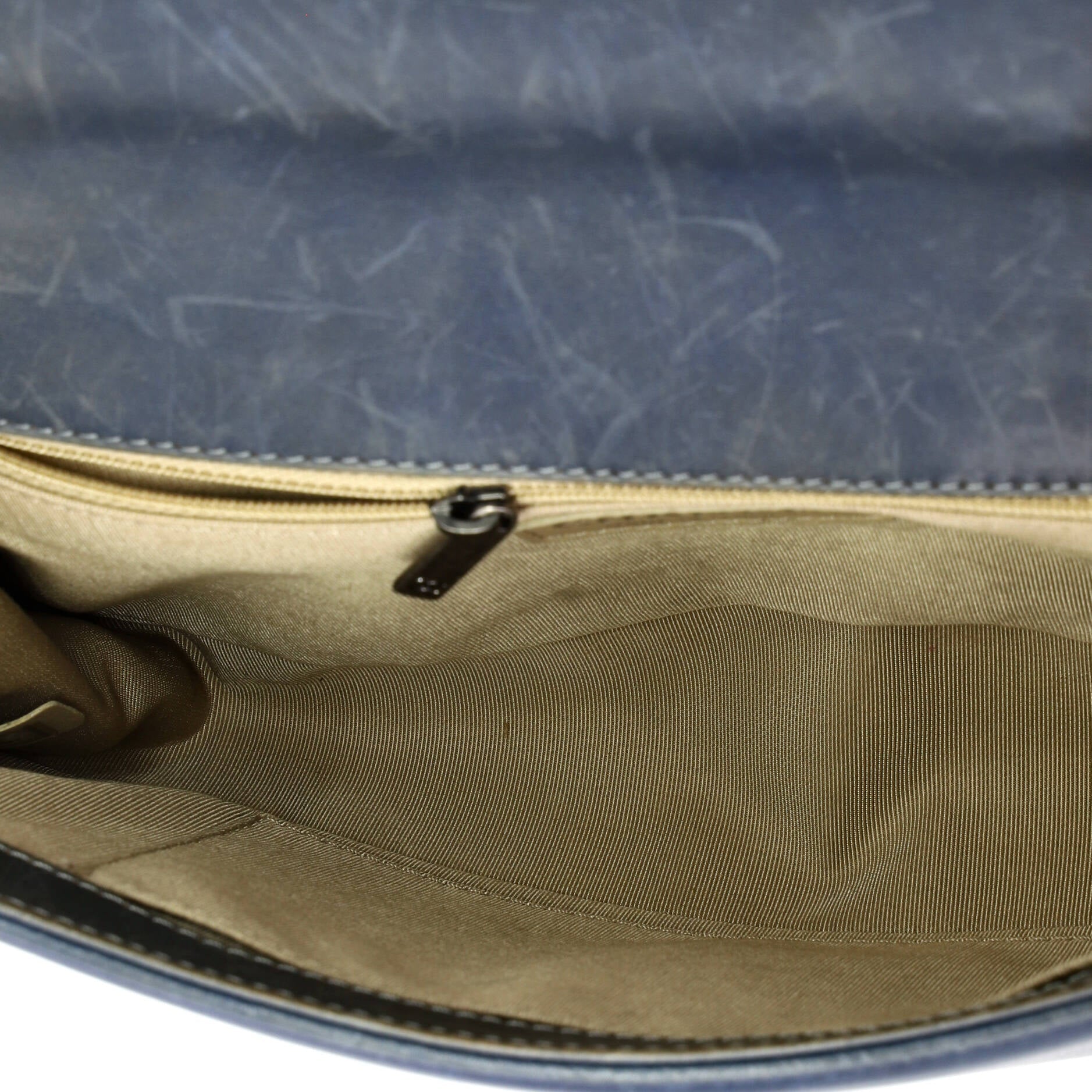 Boy Flap Bag Quilted Washed Calfskin New Medium
