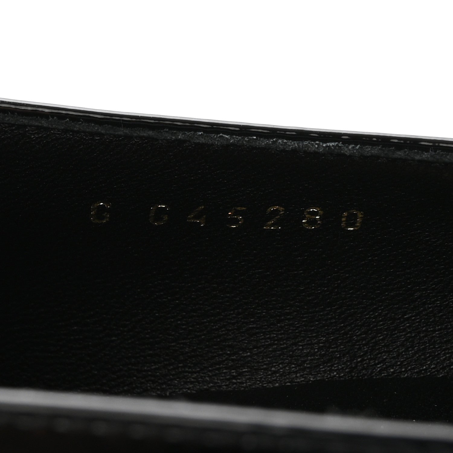 Patent Calfskin Mary Janes Flats 37.5 Black