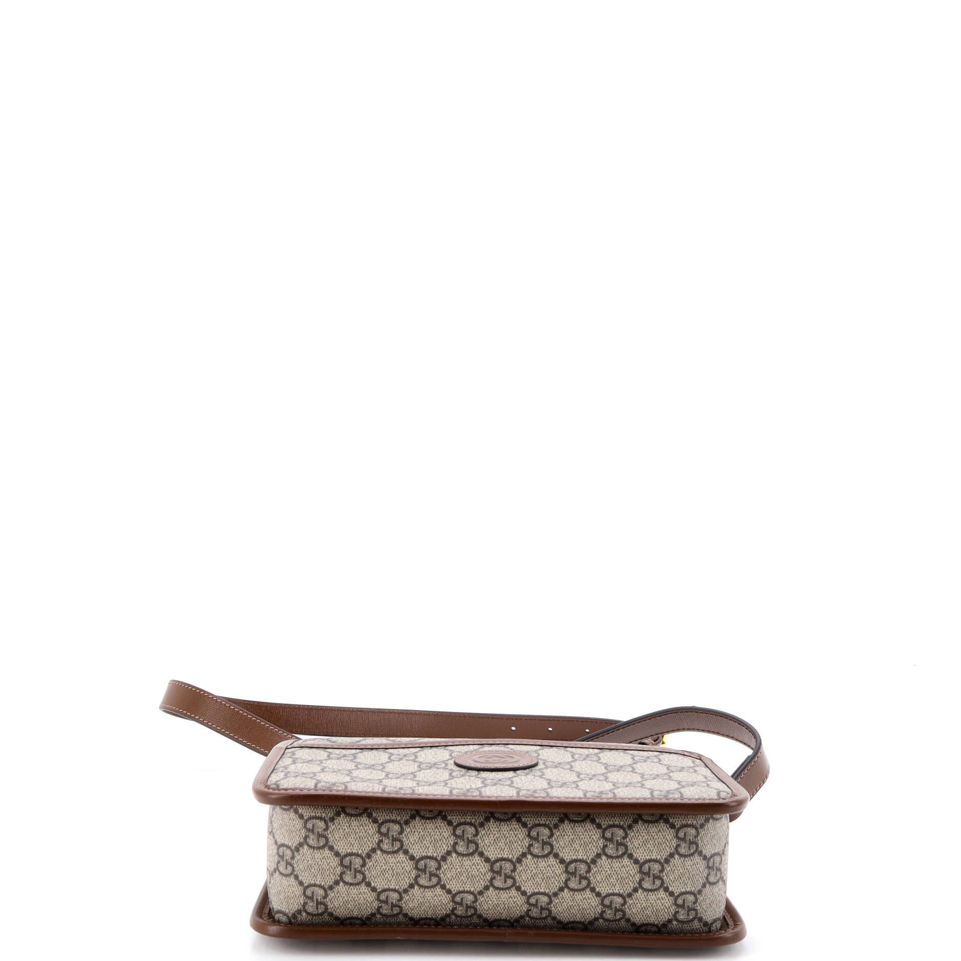 Interlocking G Patch Camera Bag GG Coated Canvas Mini