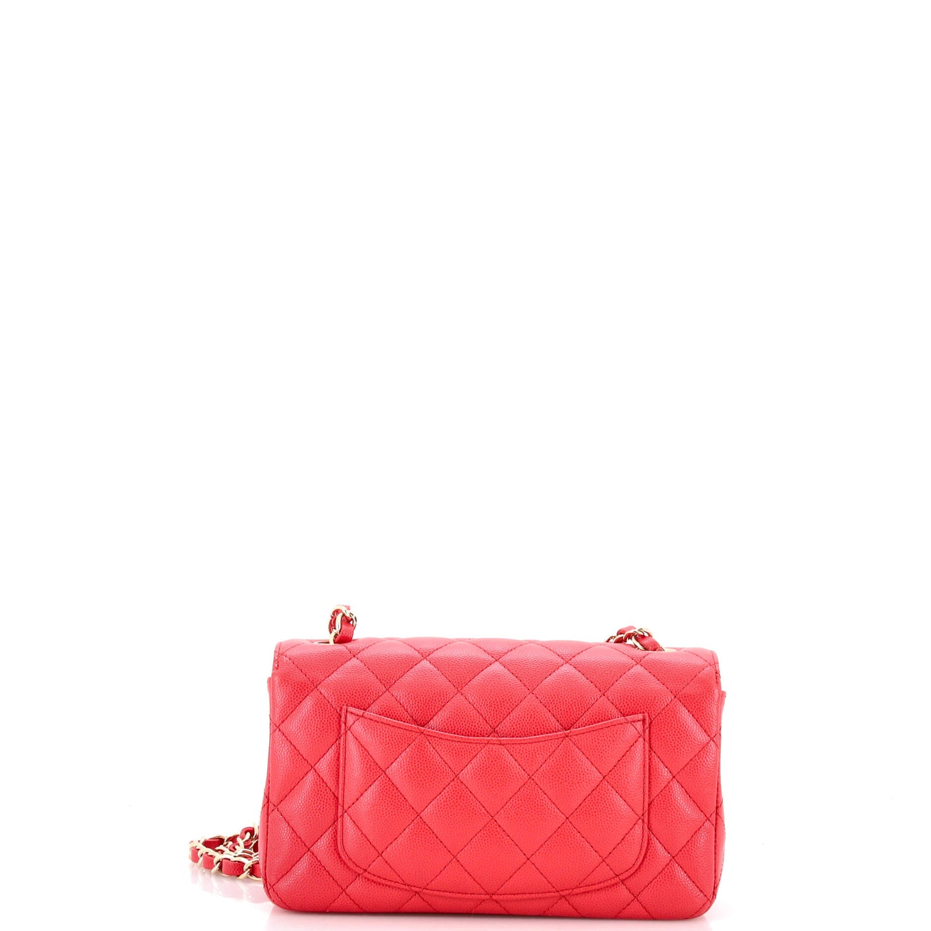 Classic Single Flap Bag Quilted Caviar Mini