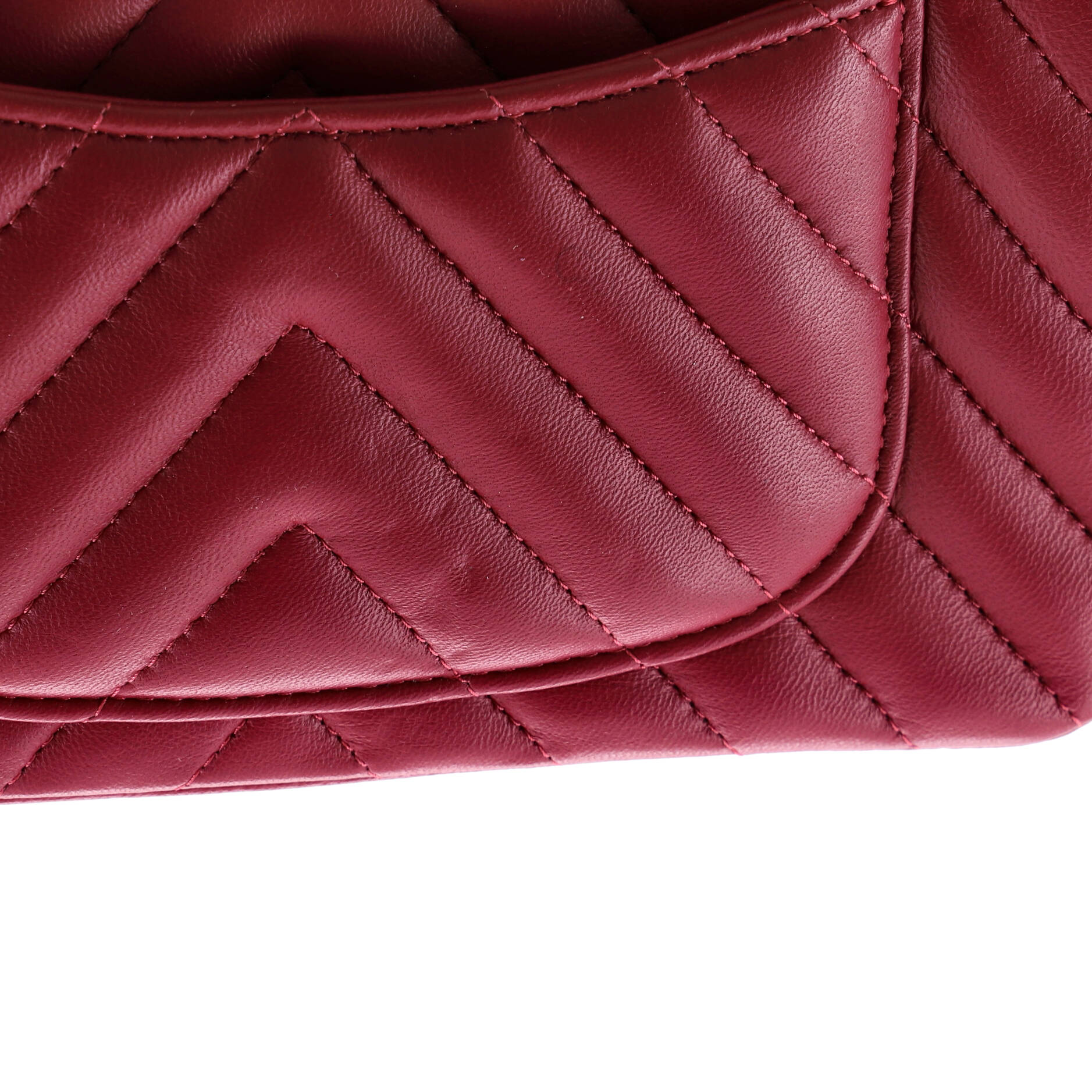 Classic Single Flap Bag Chevron Lambskin Mini
