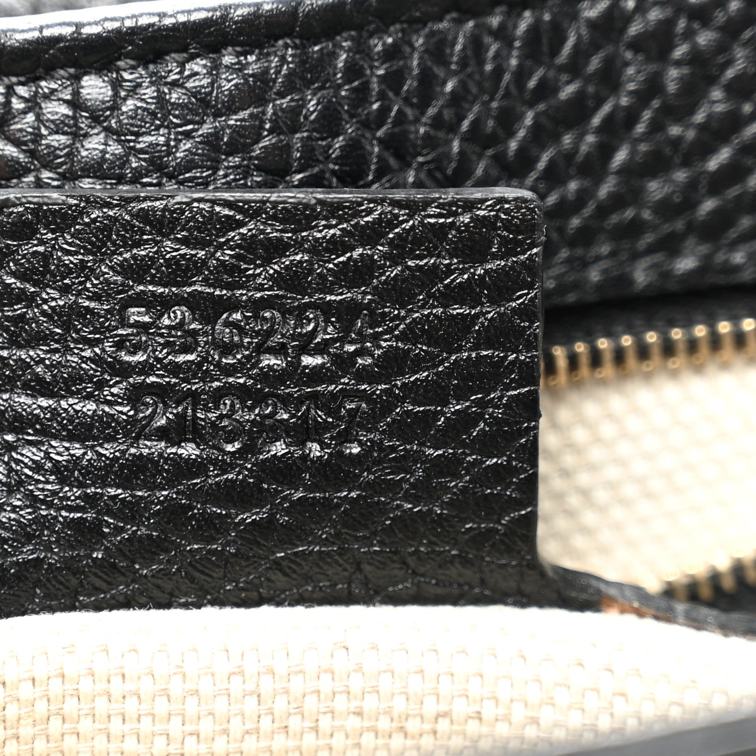 Pebbled Calfskin Medium Soho Flap Crossbody Black
