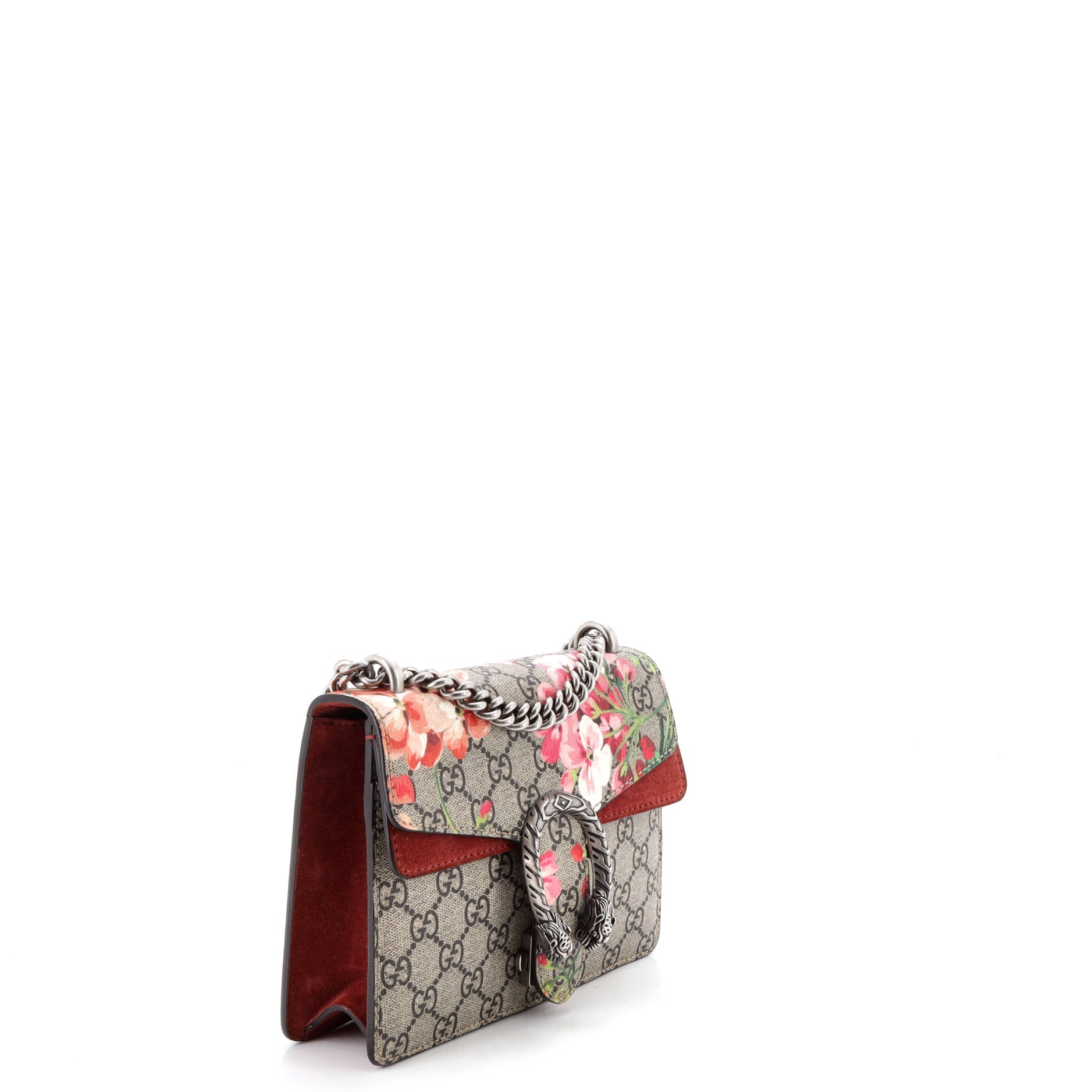 Dionysus Bag Blooms Print GG Coated Canvas Mini