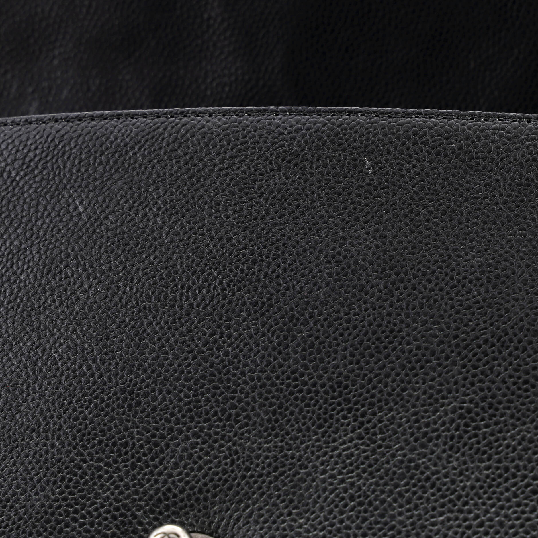 Boy Flap Bag Quilted Caviar Old Medium