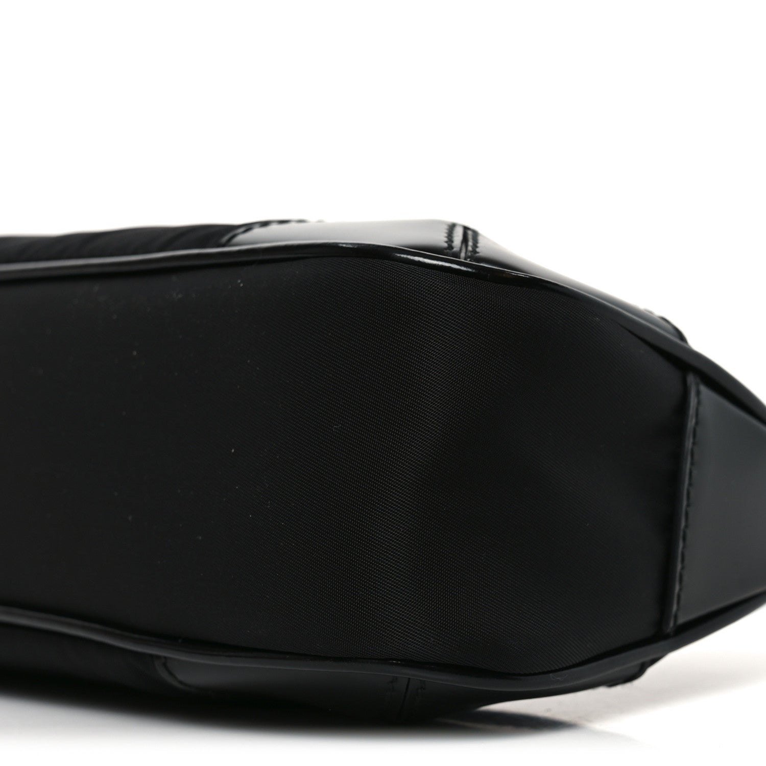 Re-Nylon Spazzolato Re-Edition 2002 Shoulder Bag Black
