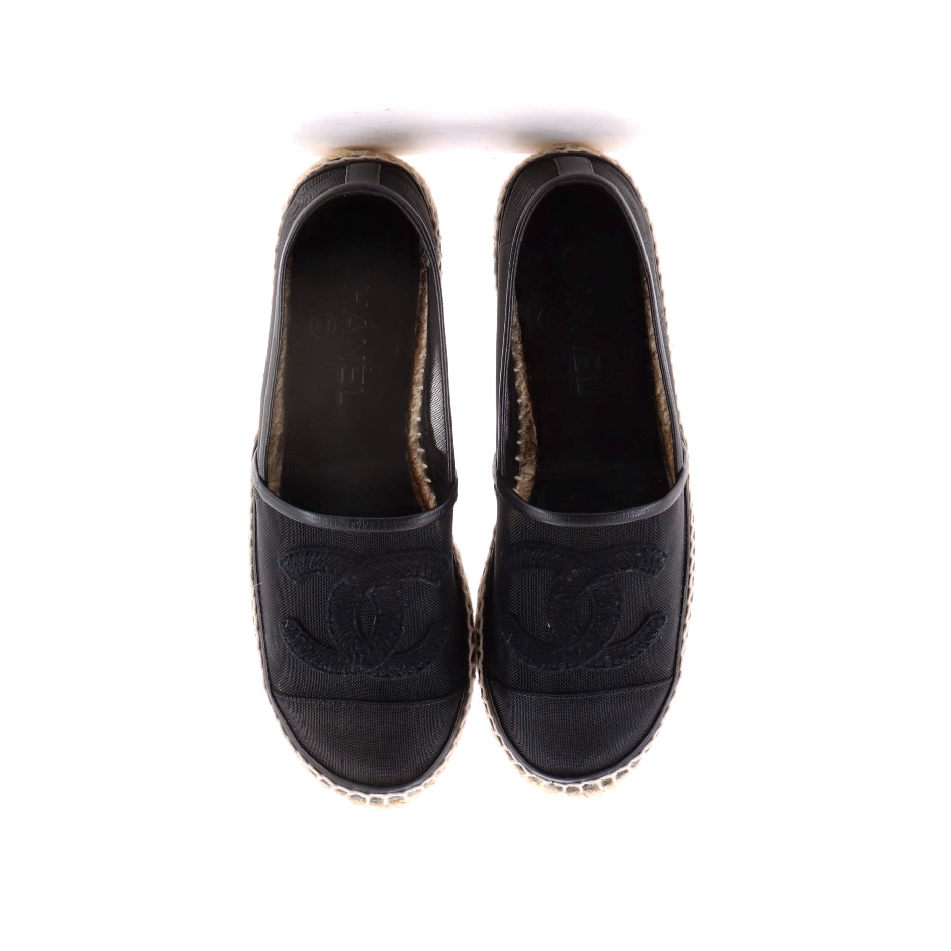 Women's CC Cap Toe Espadrilles Mesh
