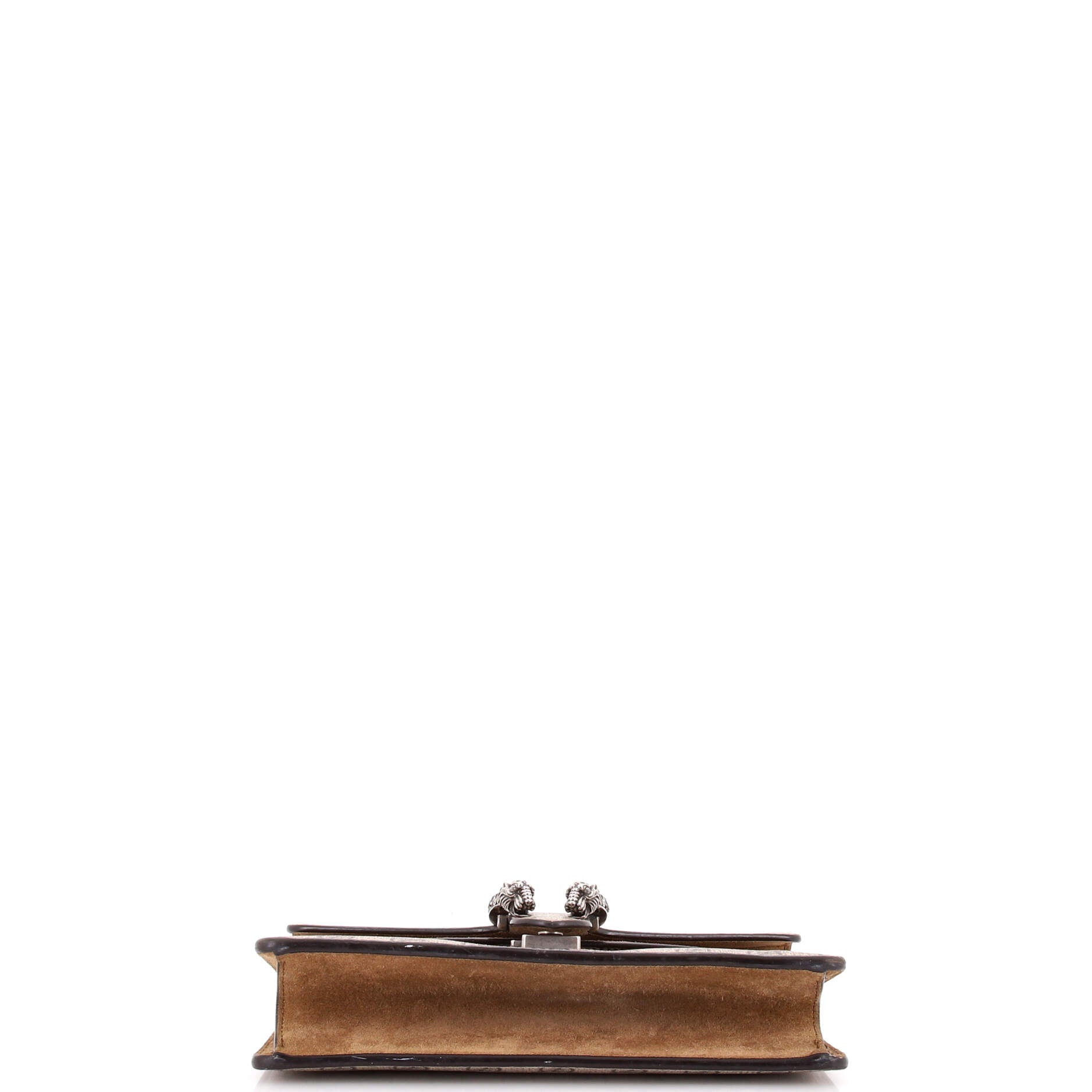 Dionysus Bag GG Coated Canvas with Crystal Embellished Metal Small