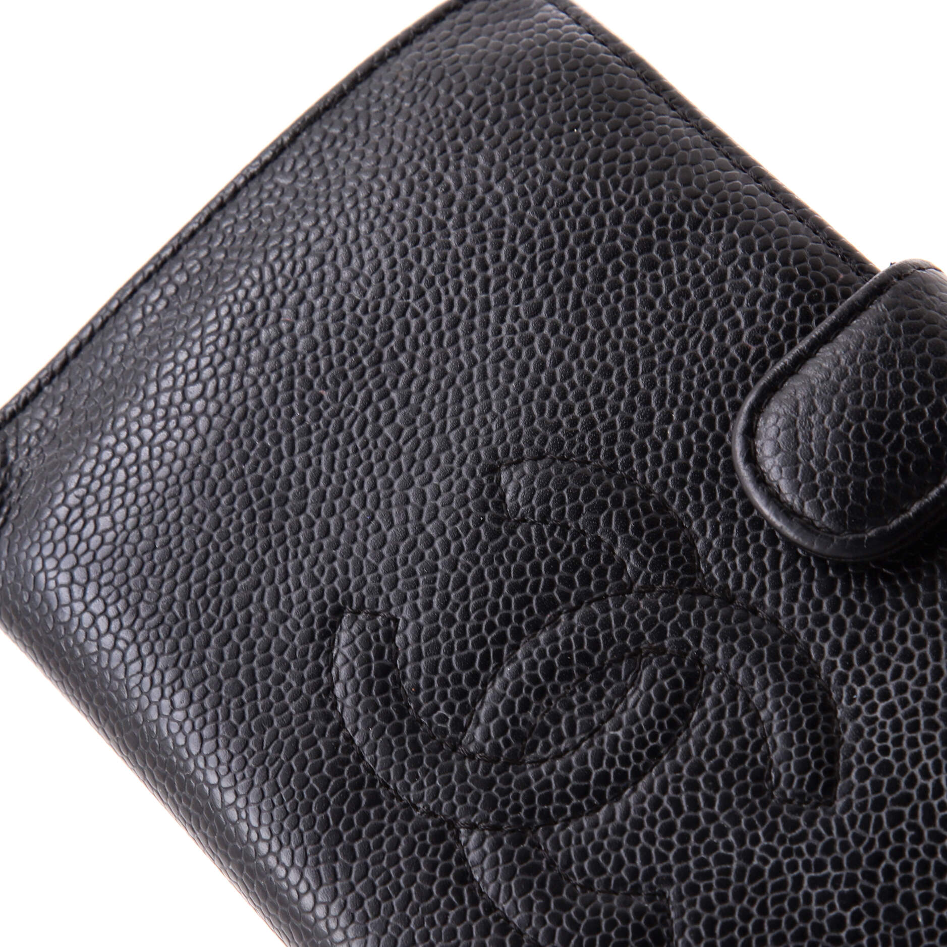 Timeless CC French Wallet Caviar Long