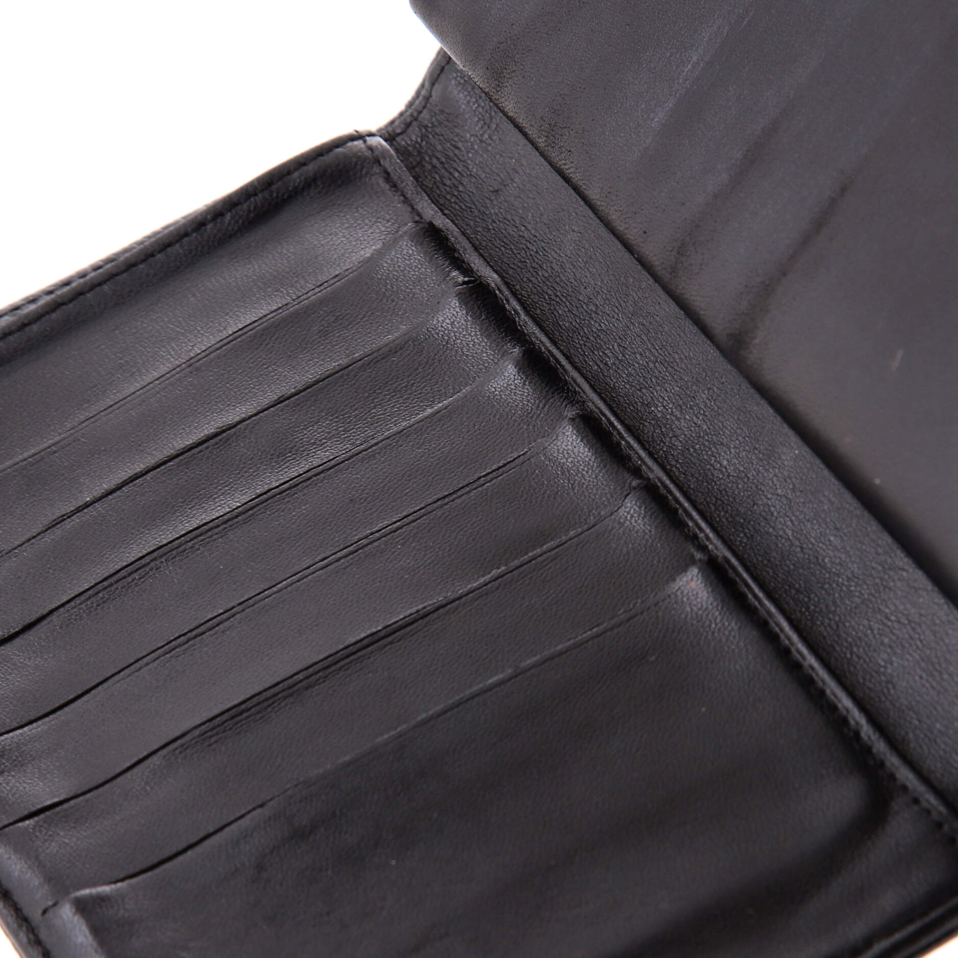 Timeless CC French Wallet Caviar Long