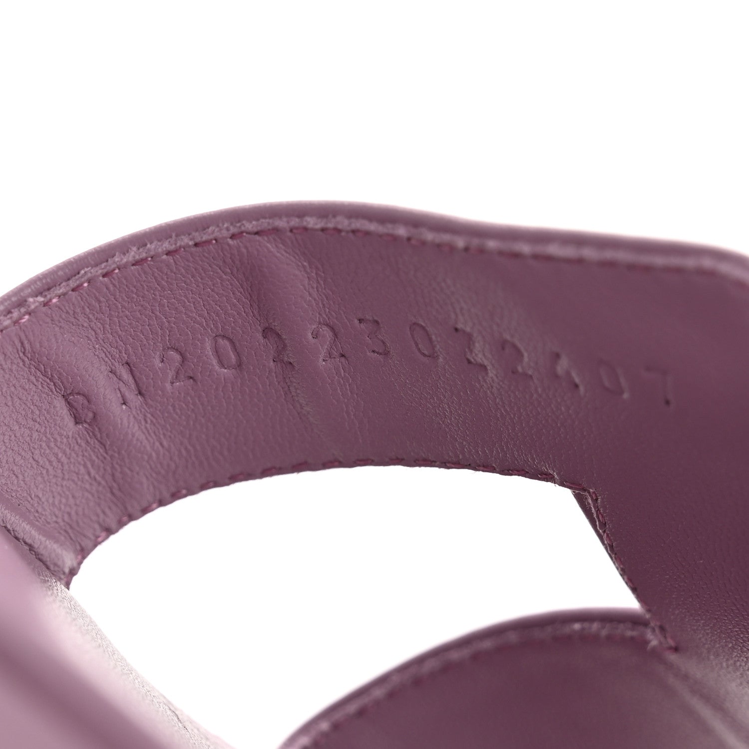 Calfskin Oran Sandals 40 Bruyère