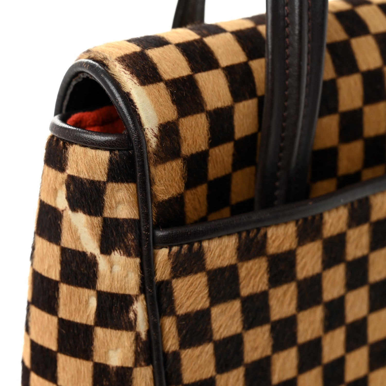 Damier Calf Hair Sauvage Lionne