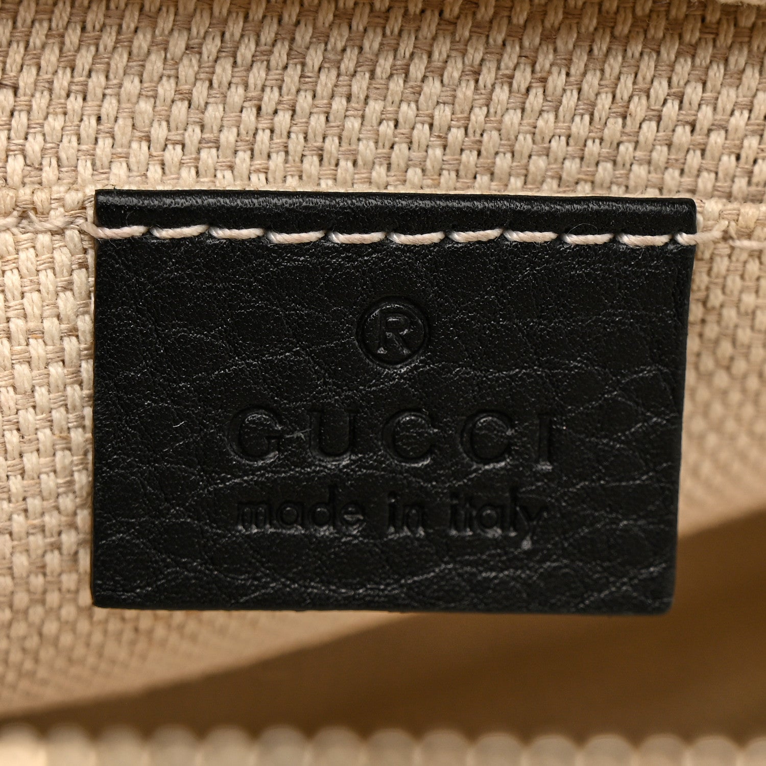 Pebbled Calfskin Small Soho Disco Bag Black