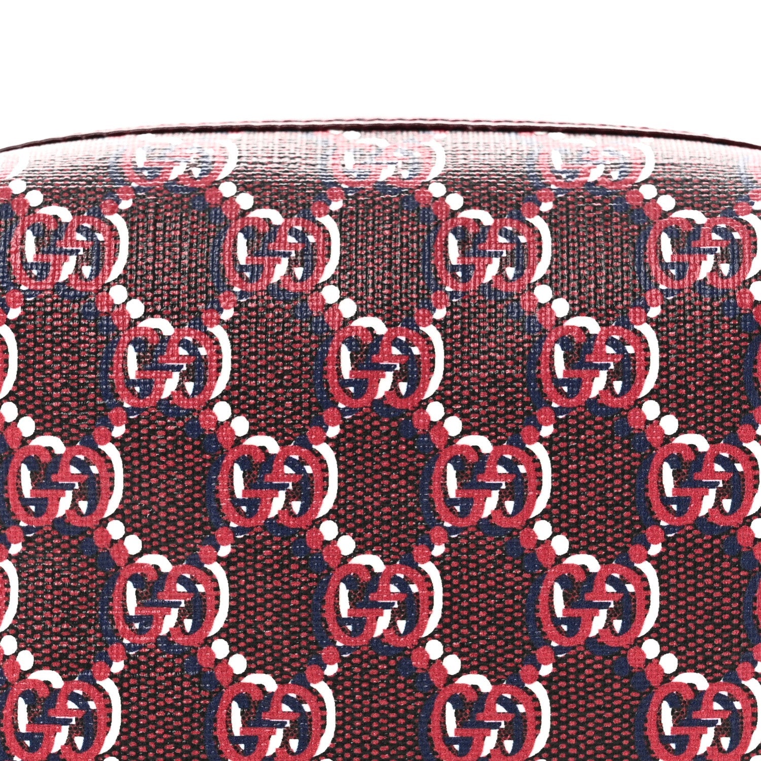 GG Supreme Shadow Toiletry Pouch Rosso Ancora Red
