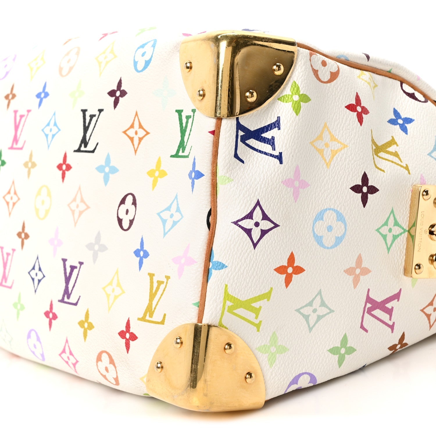 Monogram Multicolor Speedy 30 White