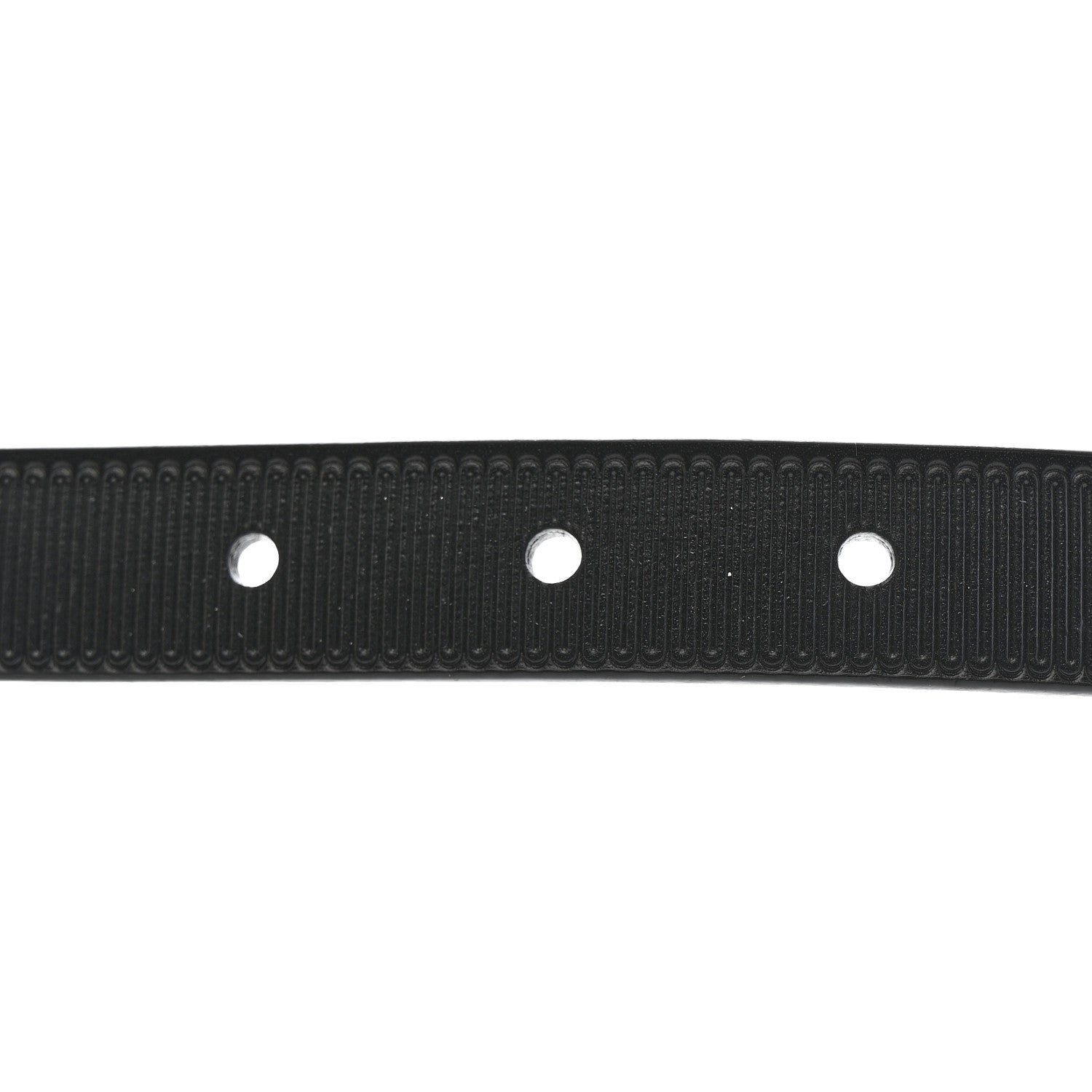 Calfskin Embossed LV Initiales 20mm Belt 75 30 Black