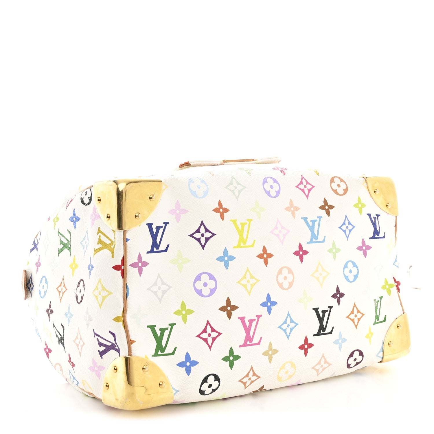 Monogram Multicolor Speedy 30 White