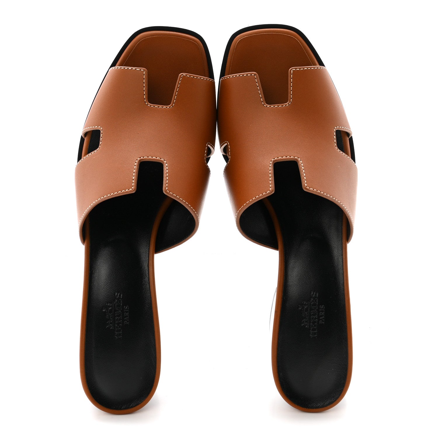Calfskin Helia 60 Sandals 39 Gold