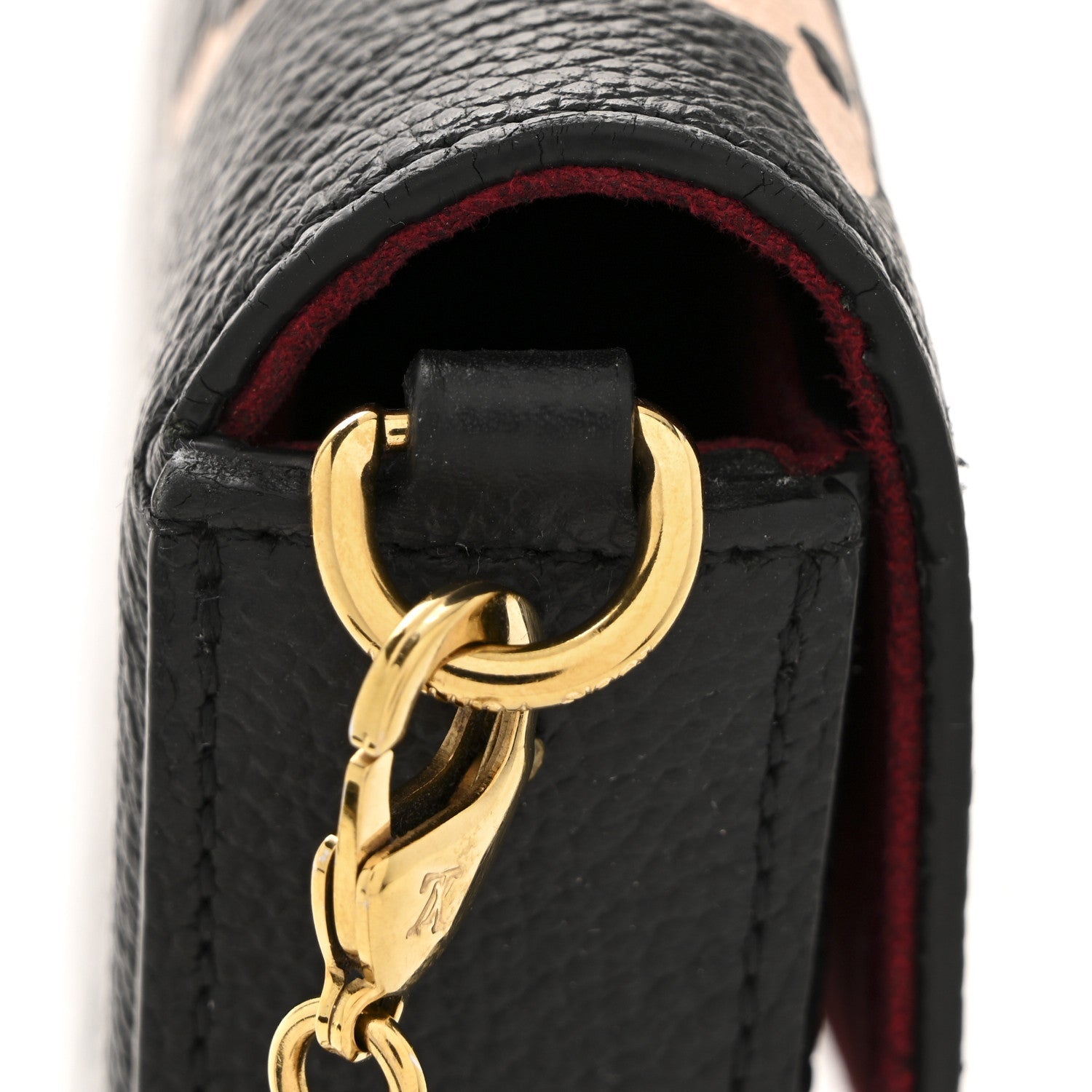 Empreinte Monogram Giant Felicie Pochette Black Beige