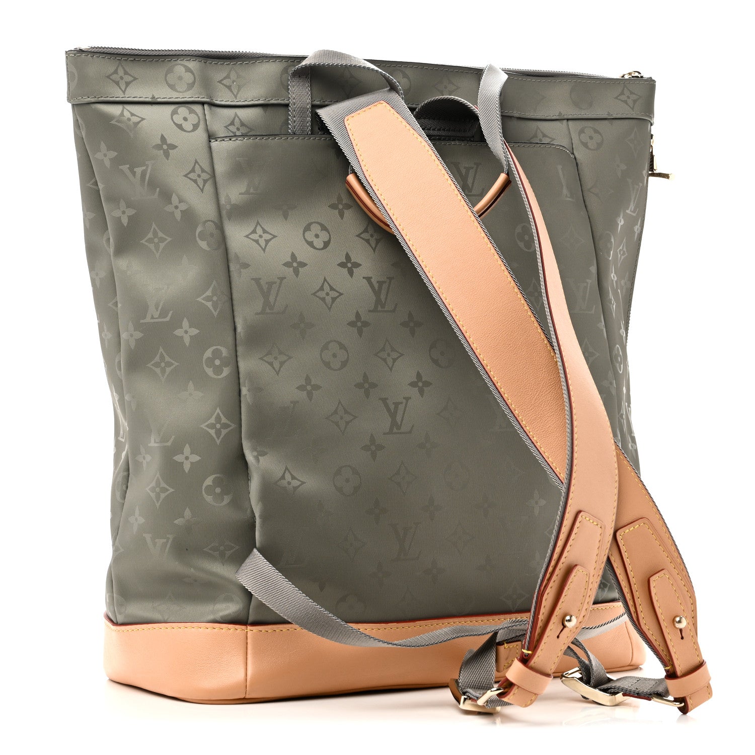 Monogram Titanium Backpack Tote
