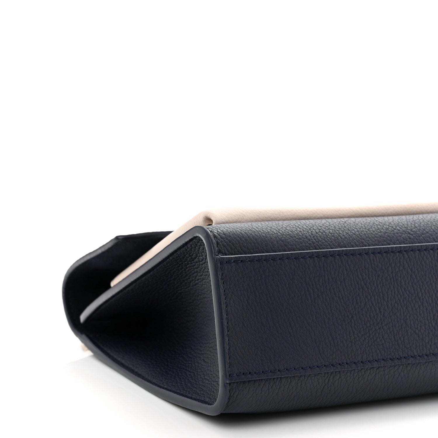 Soft Calfskin Mylockme Chain Bag BB Navy