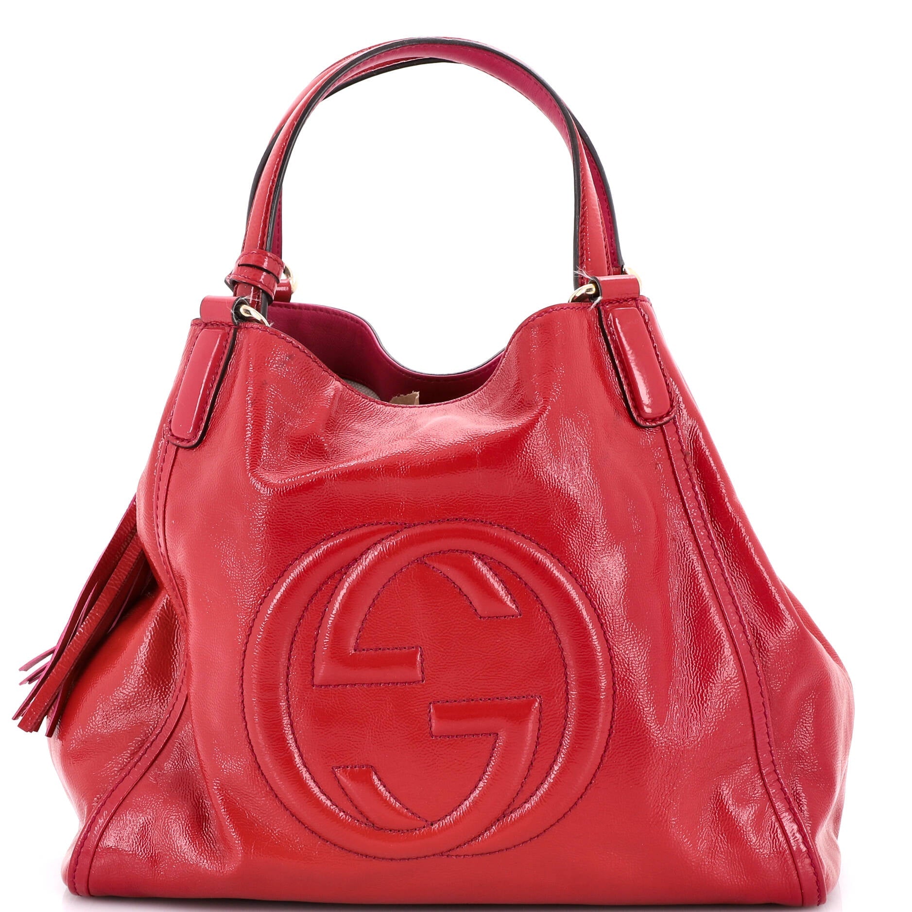 Soho Shoulder Bag Patent Medium