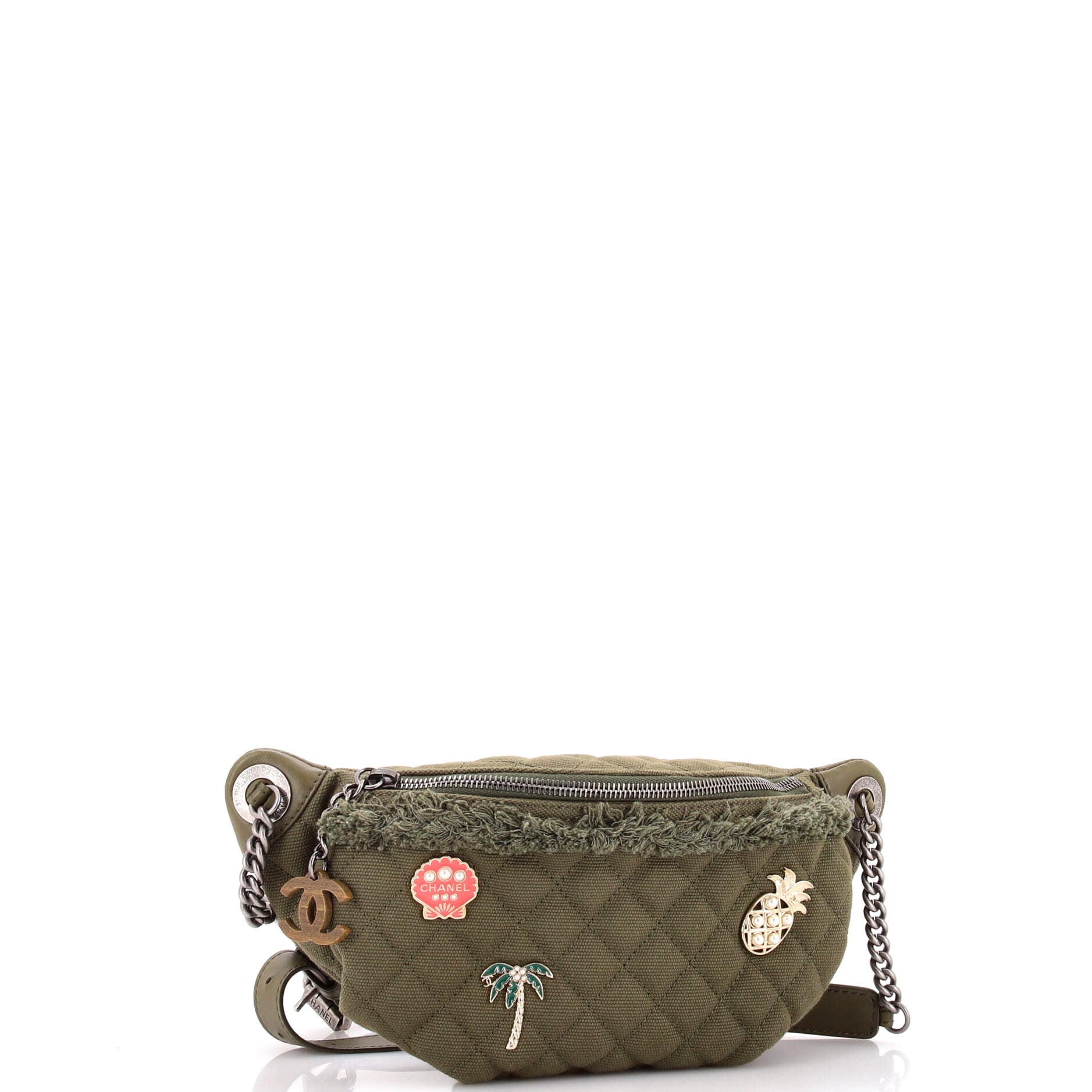 Cuba Charms Banane Waist Bag Quilted Canvas