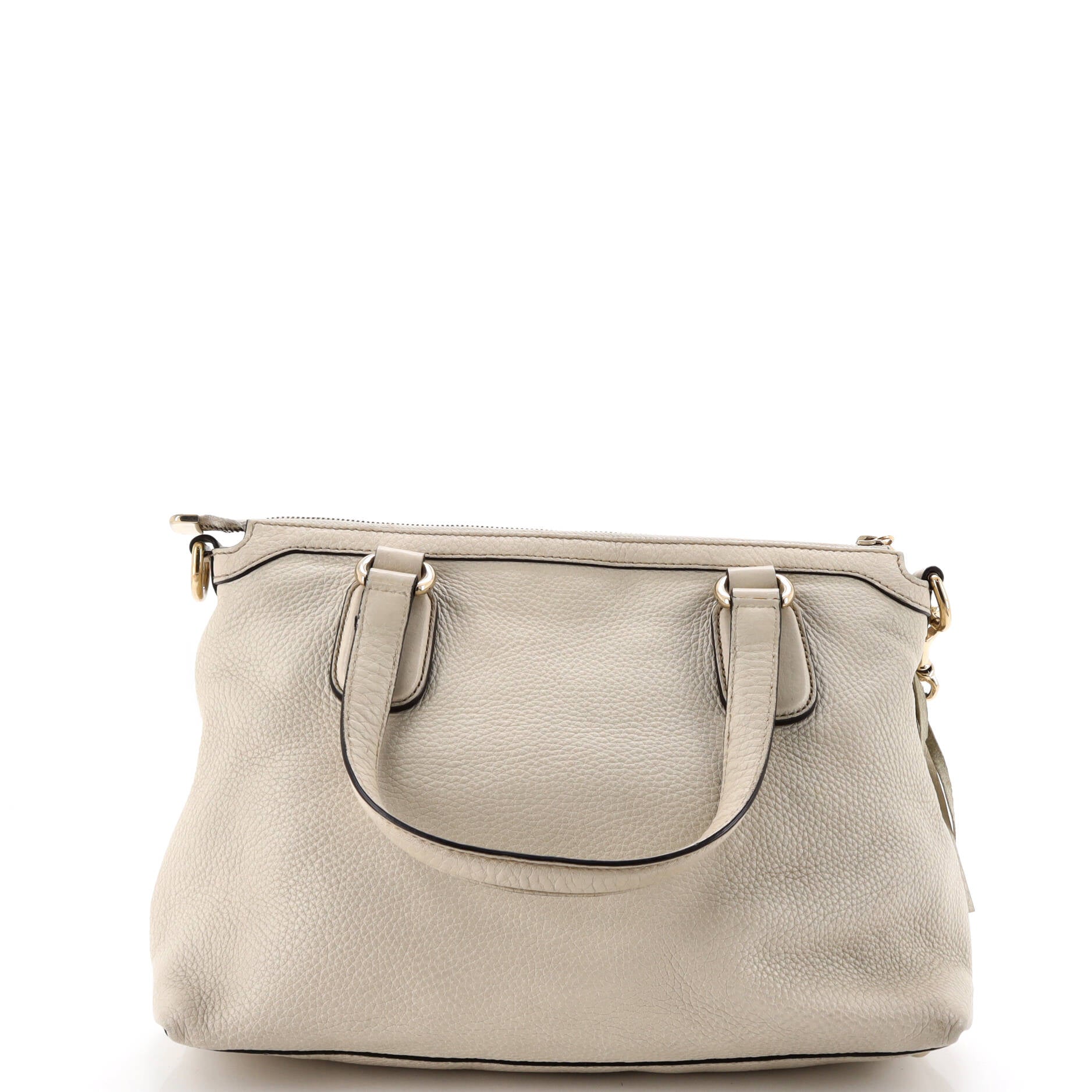 Soho Convertible Top Handle Bag Leather Small