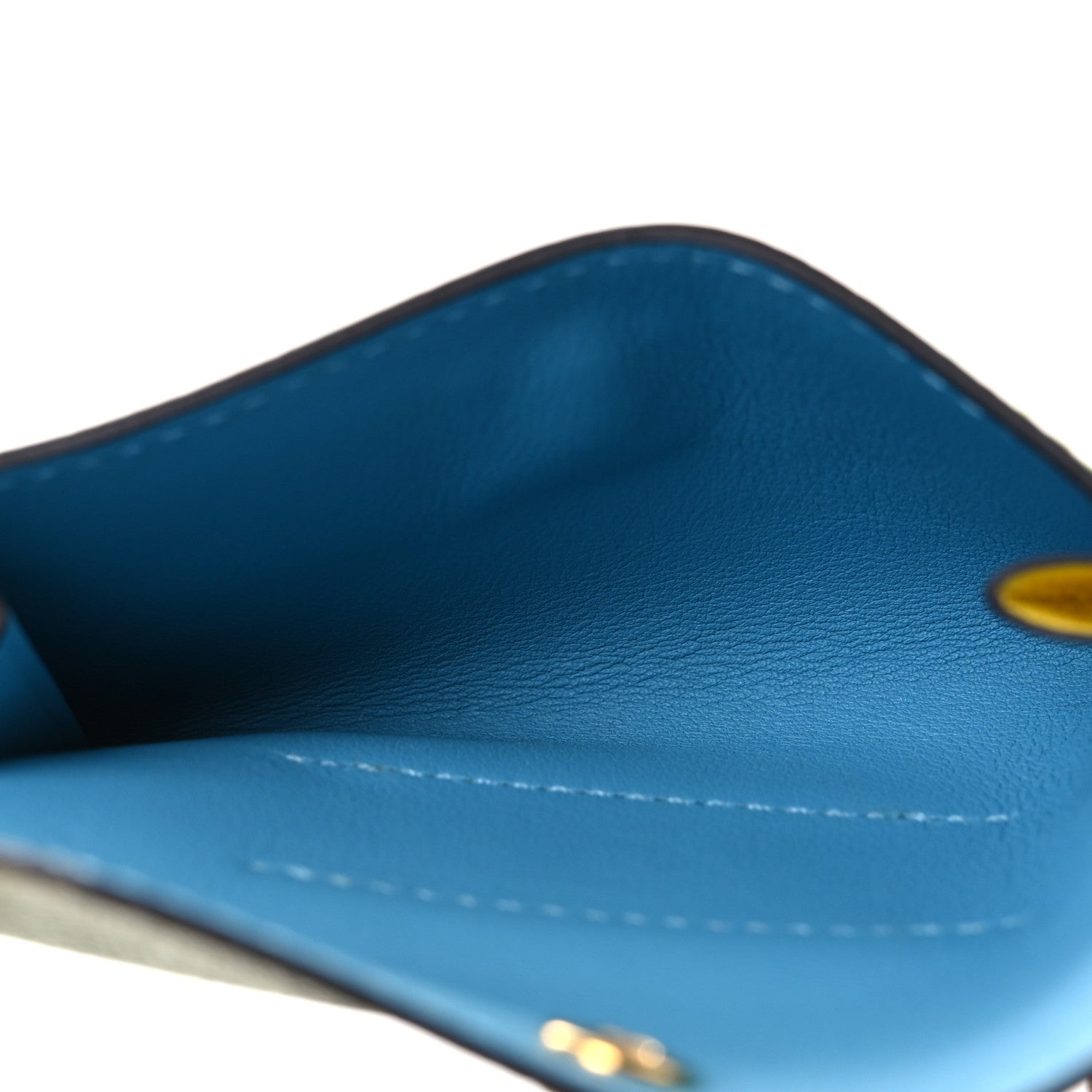 Epsom Kelly Pocket Belt Pouch Vert Criquet Citron Bleu Du Nord