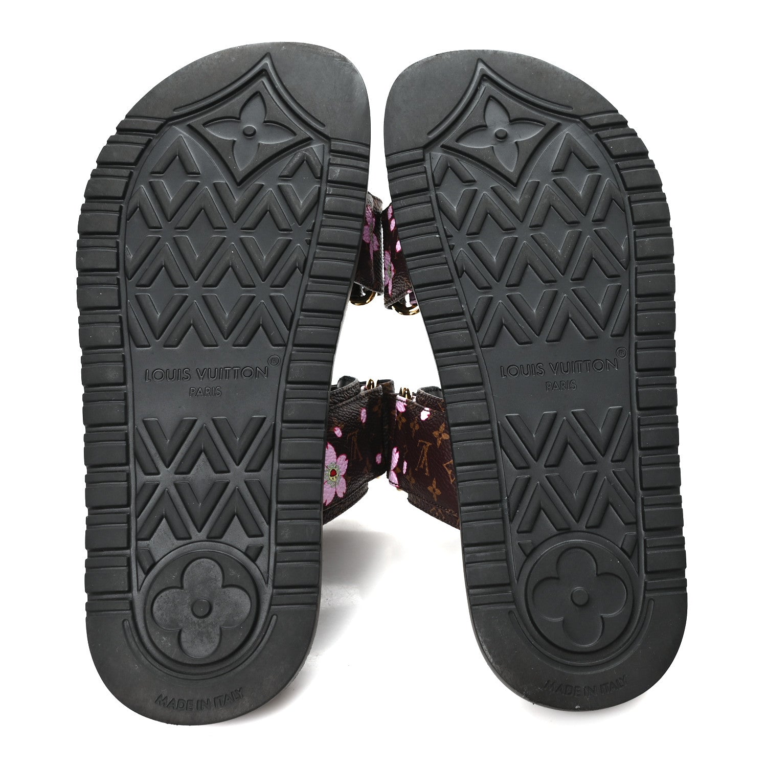 LV X TM Monogram LV Sunset Flat Comfort Mule 35 Sakura Brown