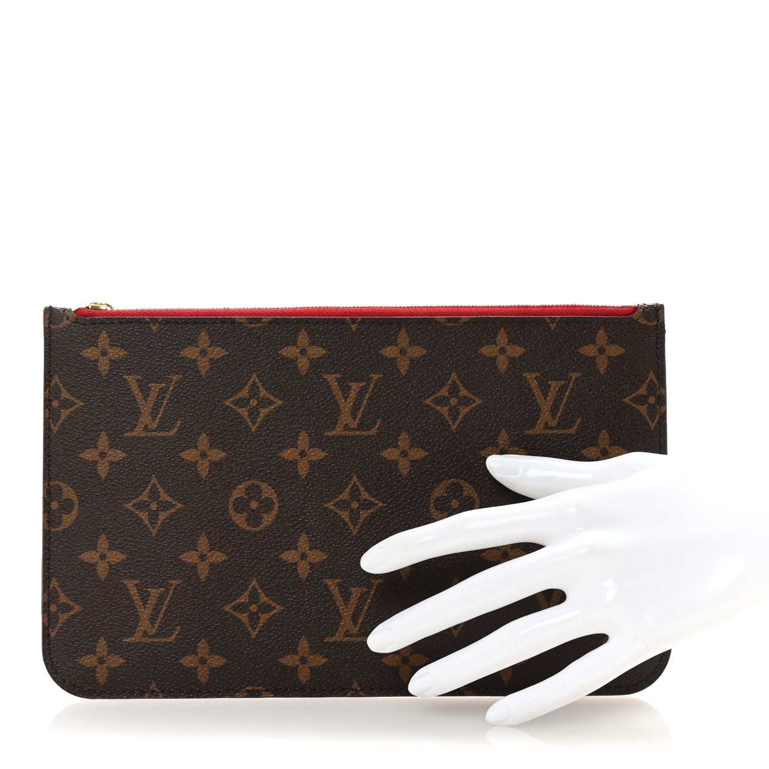 Monogram Neverfull MM GM Pochette Cherry