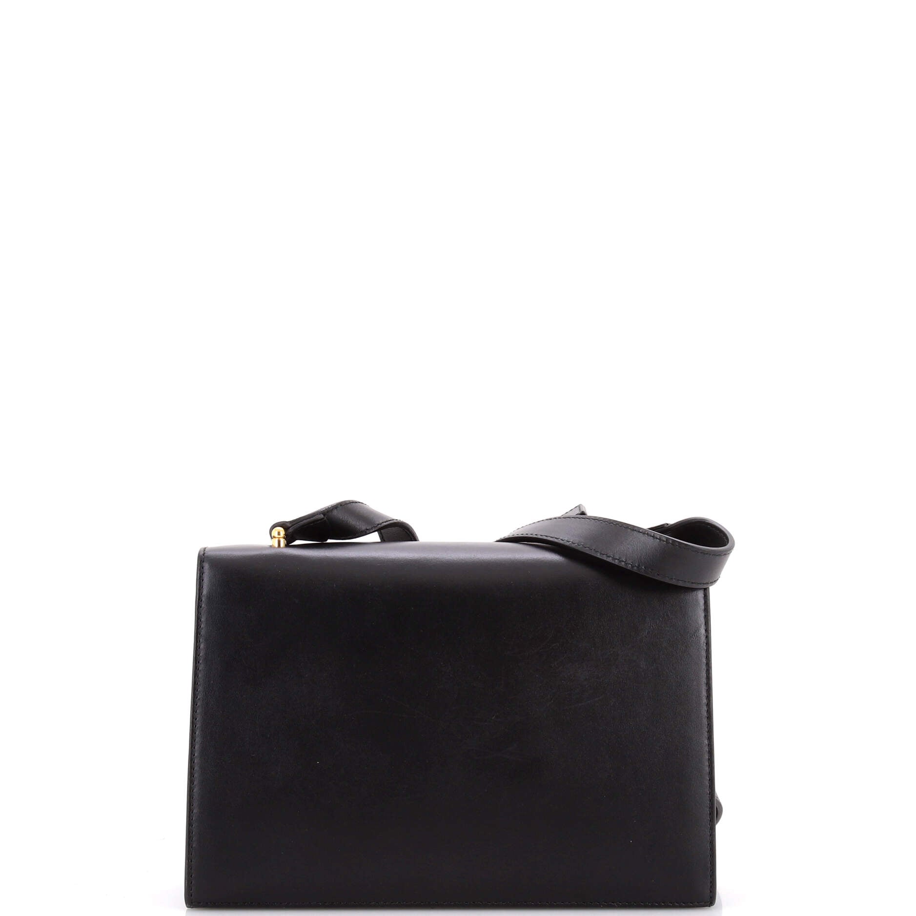 Zumi Flap Shoulder Bag Leather Small