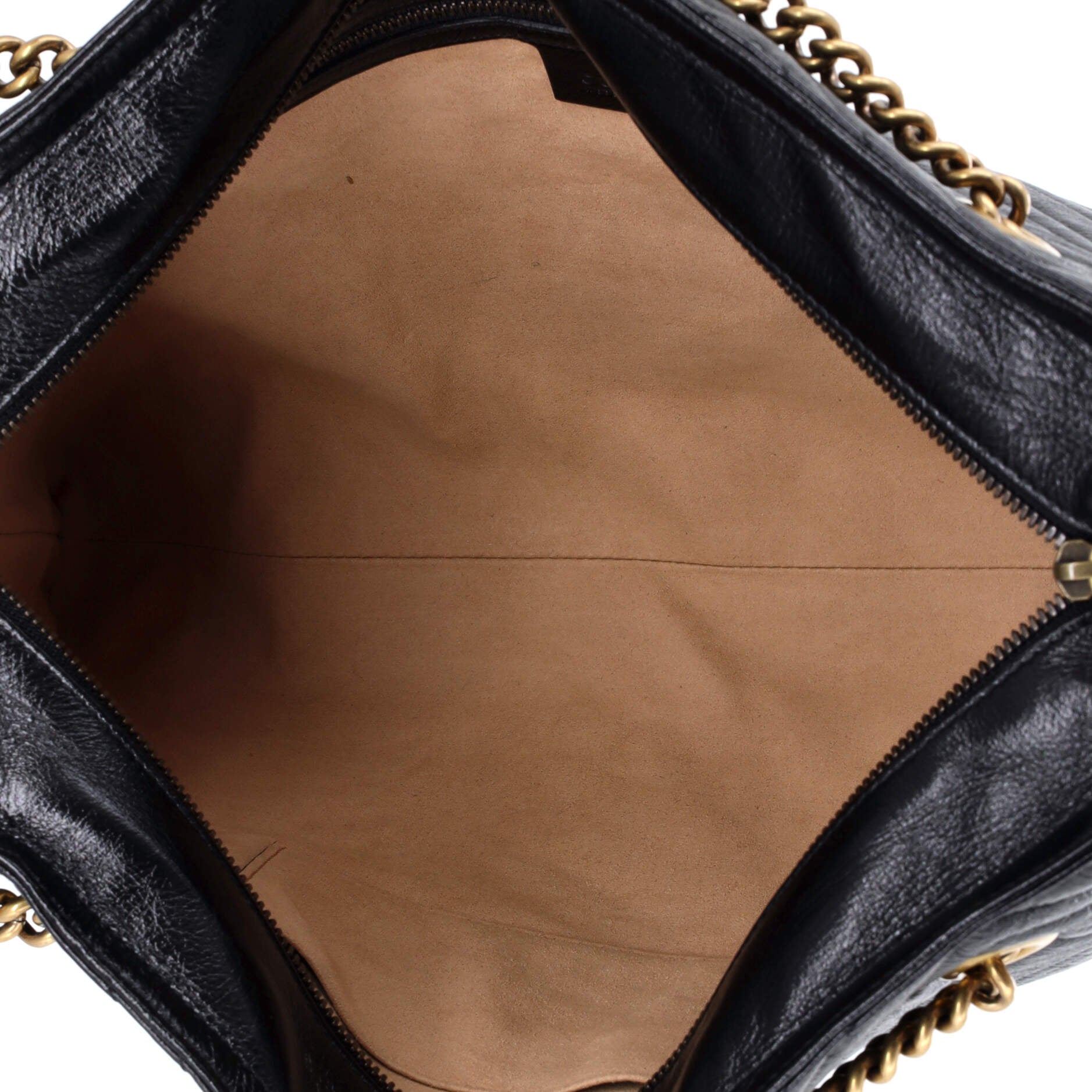 GG Marmont Zip Tote Matelasse Leather Medium