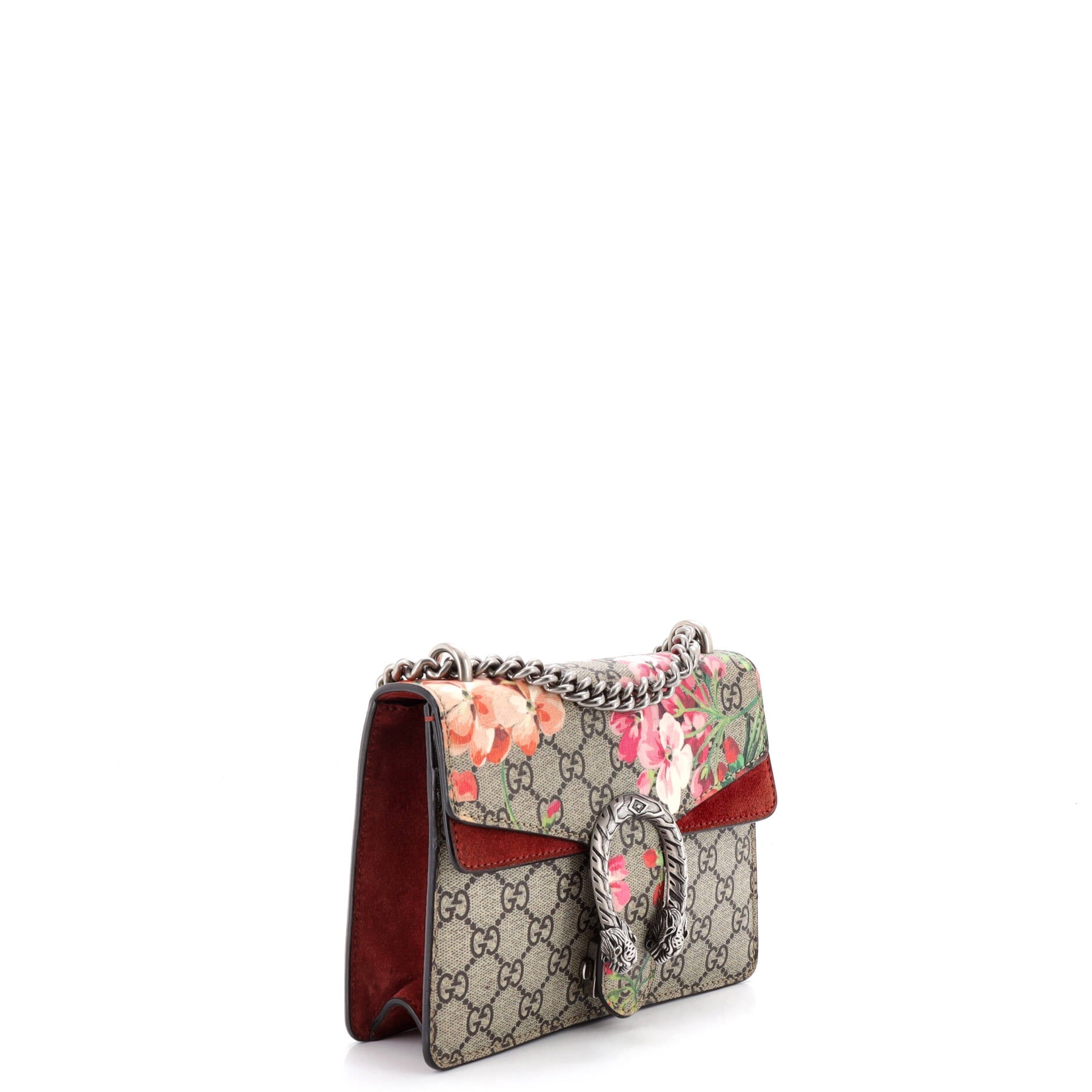 Dionysus Bag Blooms Print GG Coated Canvas Mini